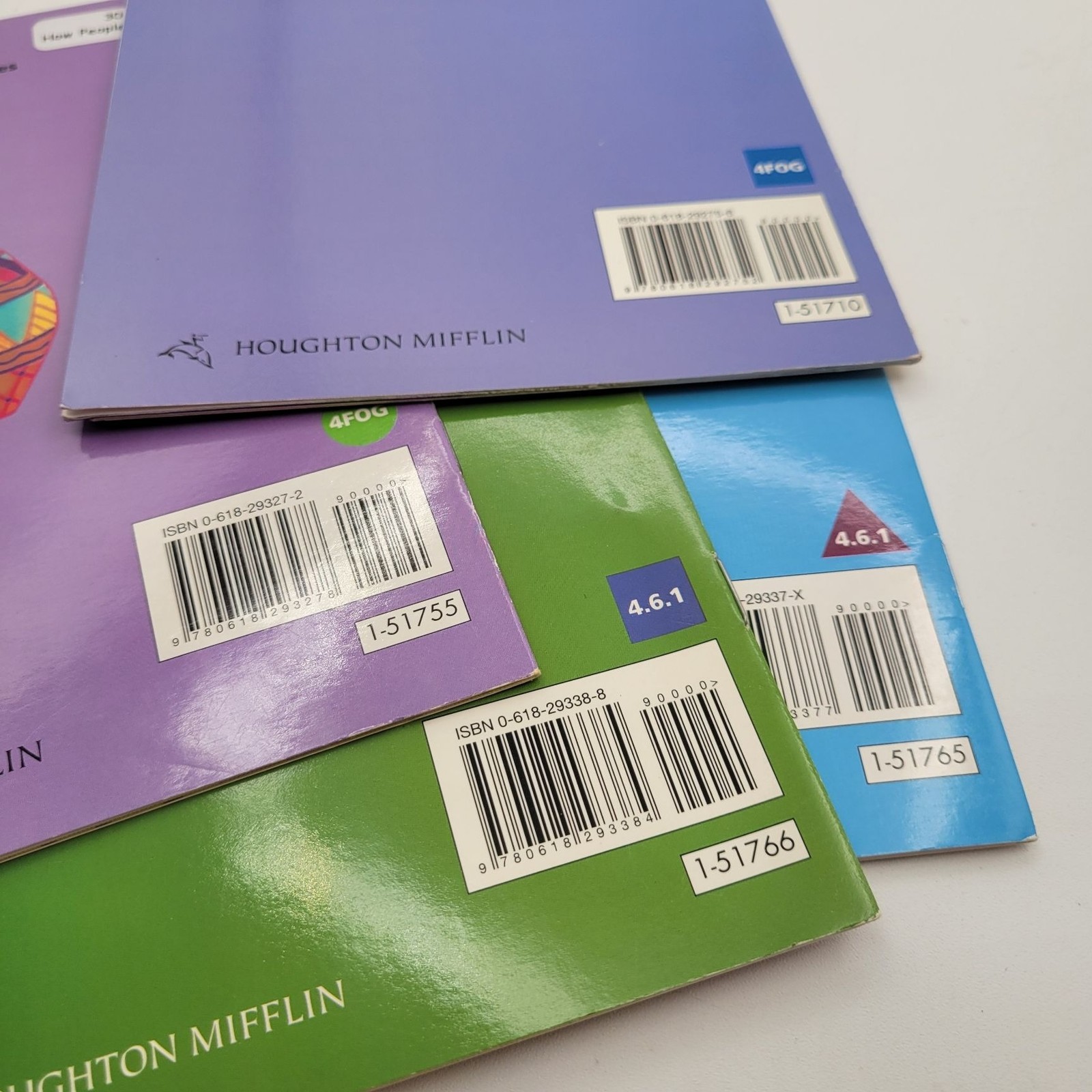 Houghton Mifflin Leveled Readers Huge Lot of 12 Booklet Books for Level 4 BK309