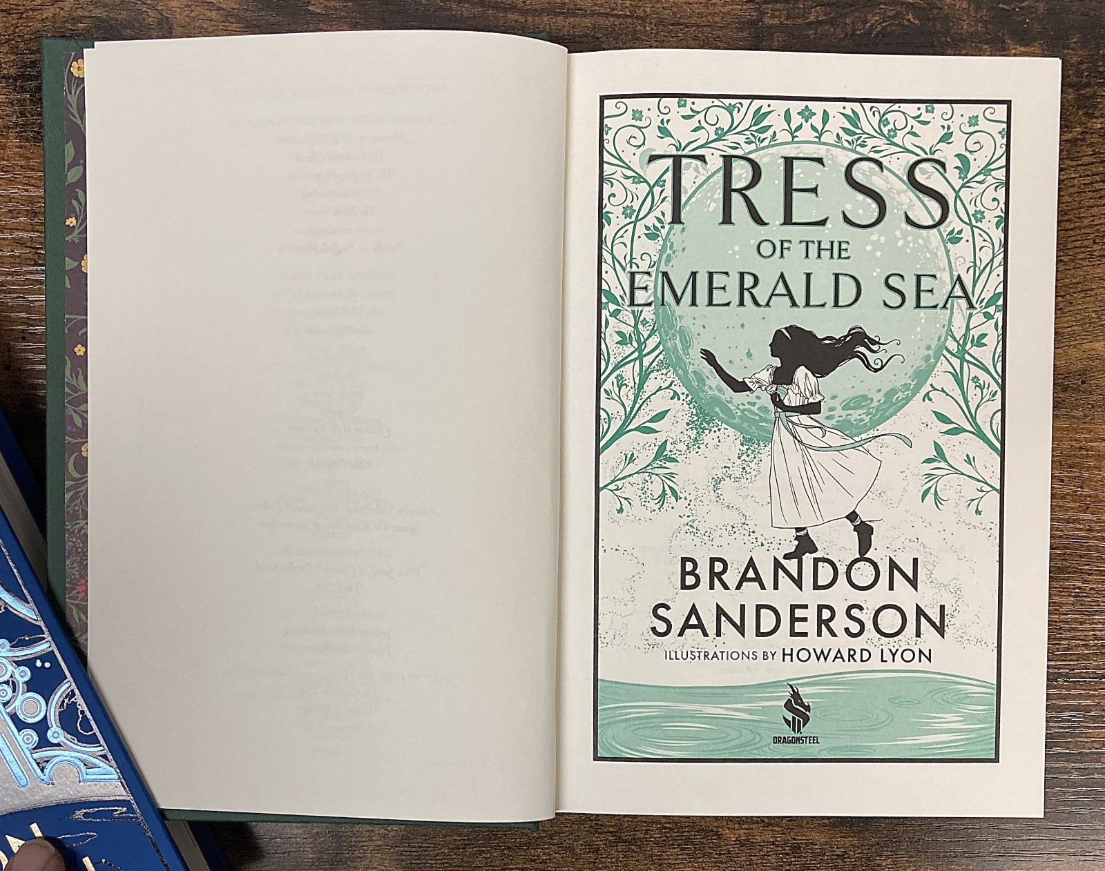 4 Brandon Sanderson Secret Projects Tress/Frugal/Sunlit Man/Yumi HC LikeNEW