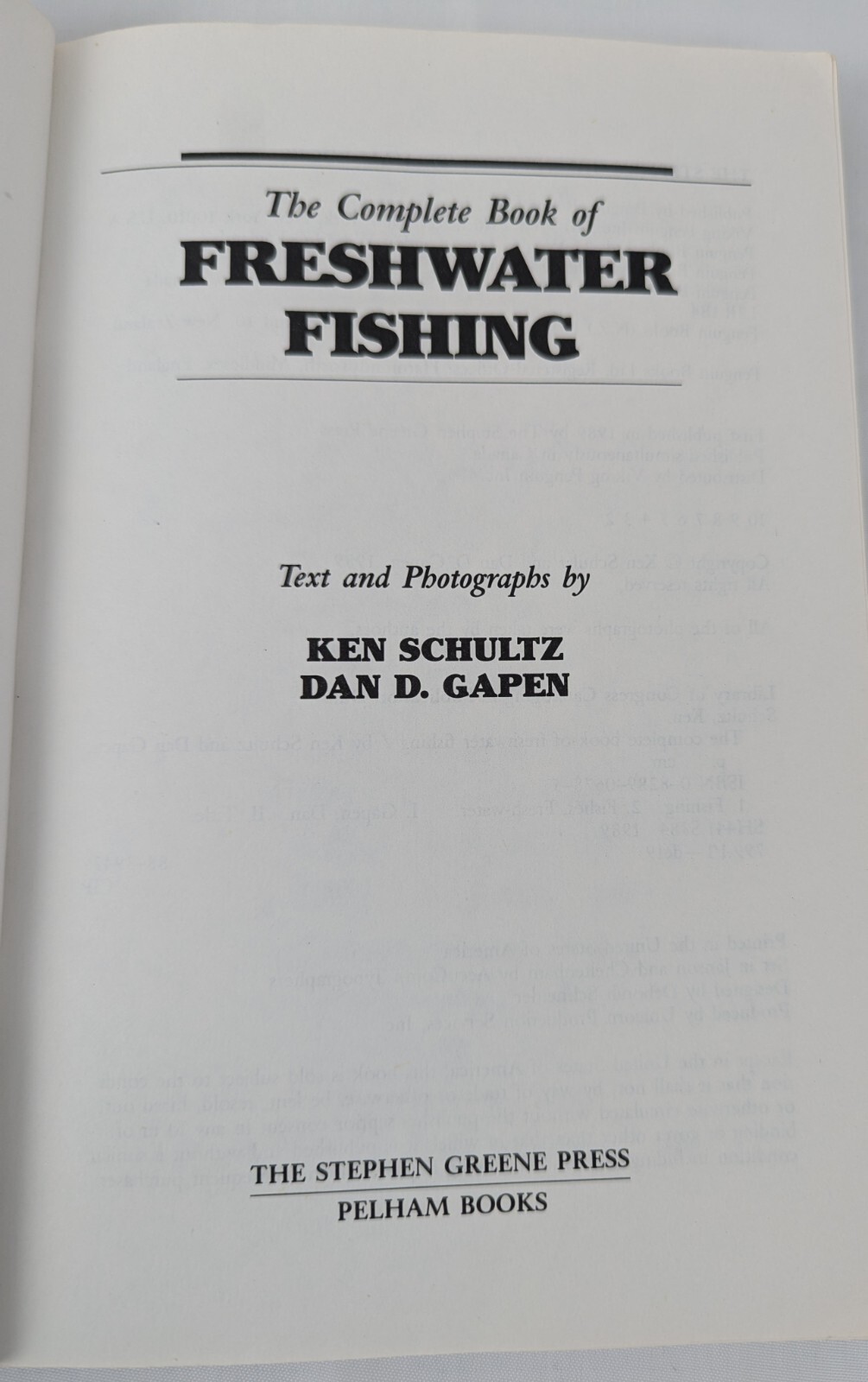 Fishing Basics Freshwater Illustrated Gene Kugach Book Lot (2)