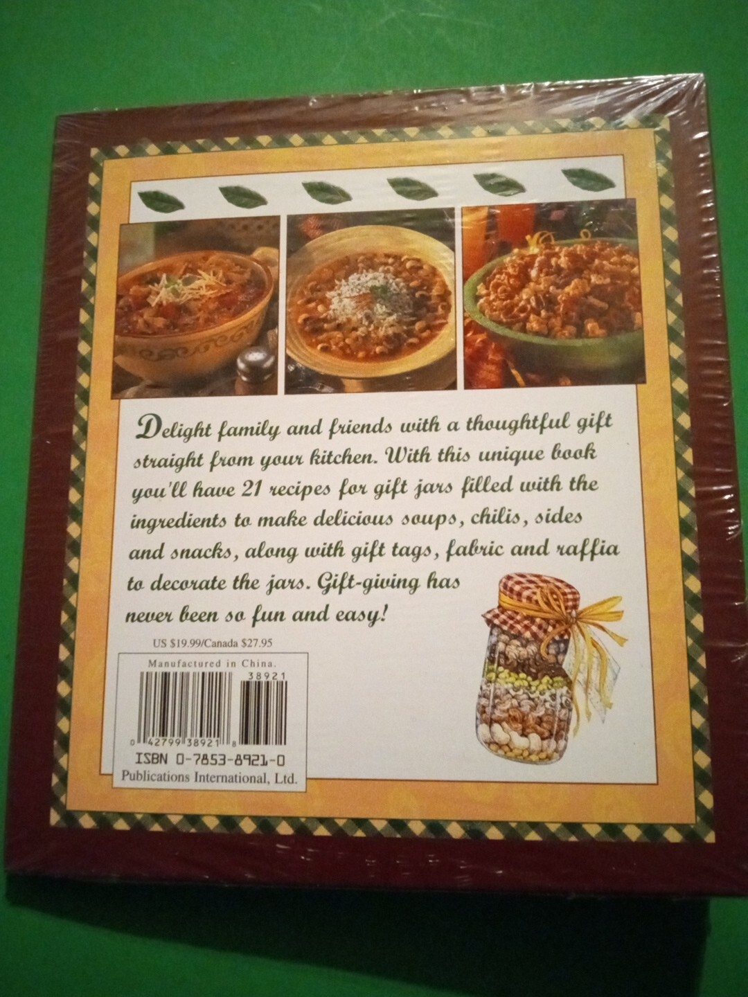 Gifts from a Jar, Soups, Chilis & More, Recipes to Mix and Give, Sealed