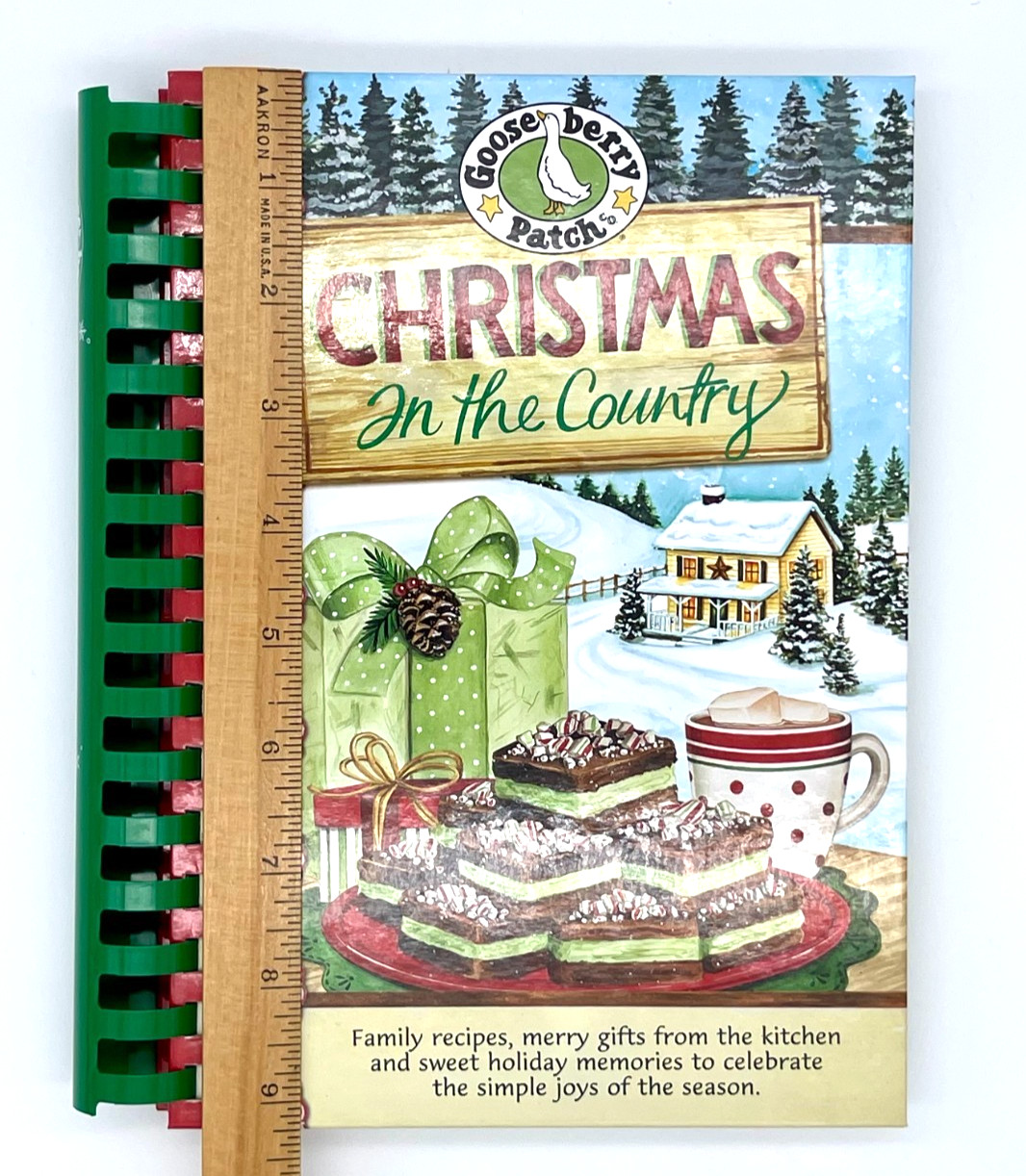 Gooseberry Patch Cookbook Christmas in the Country Recipes 2007- 222 pages