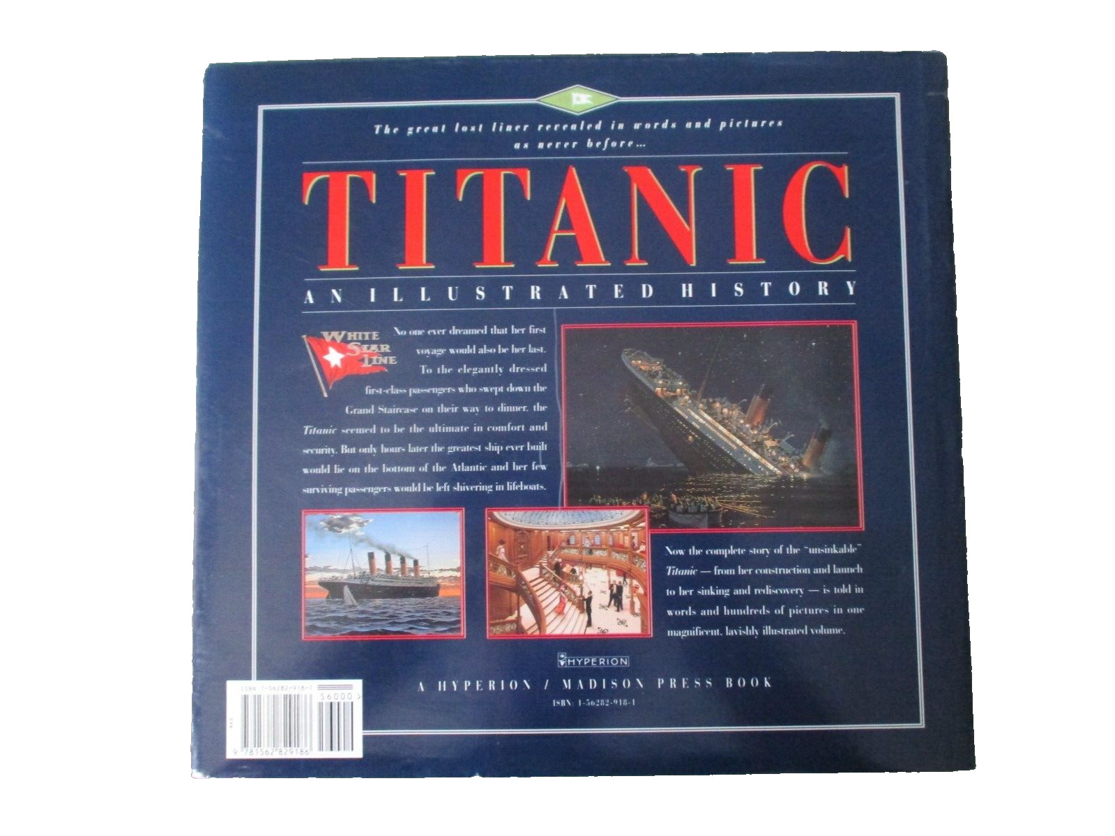 Titanic Memorabilia Books Titanic Thomas E Bonsall /TITANIC ILLUSTRATED HISTORY