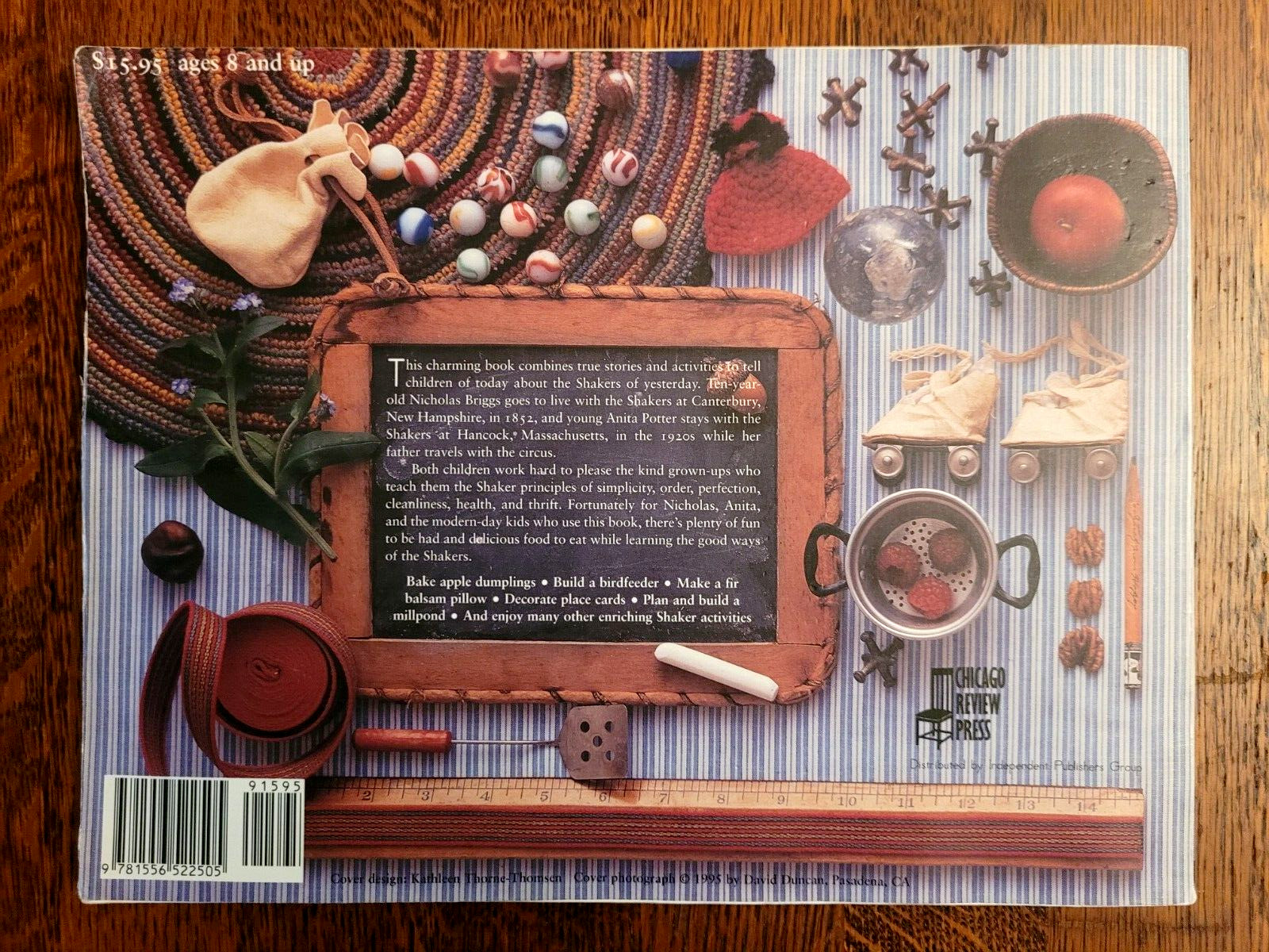 Shaker Children: True Stories and Crafts By Kathleen Thorne-Thomsen