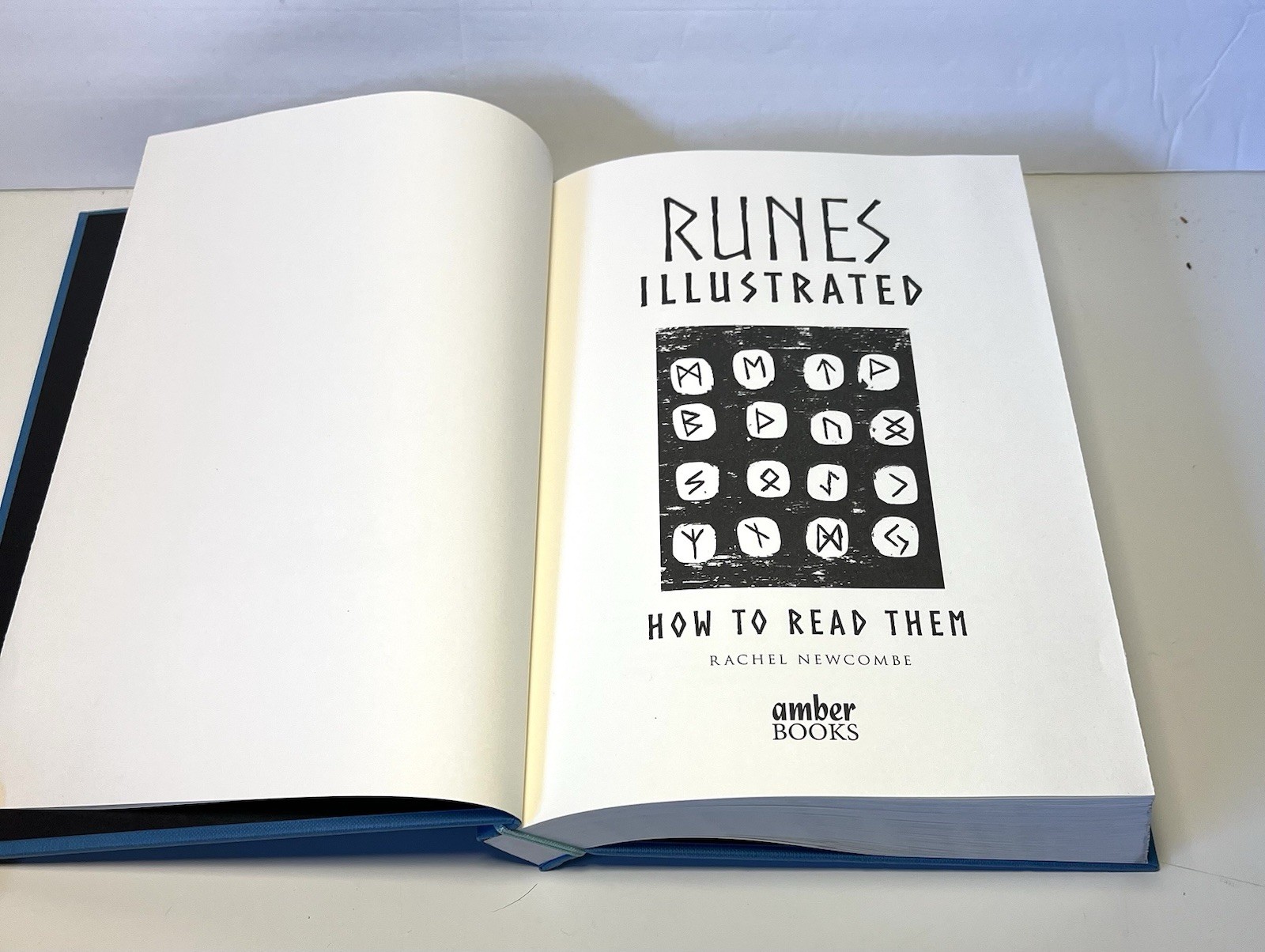 Runes Illustrated Rachel Newcombe 2025 hc Chinese Bound lavish illustrations VG
