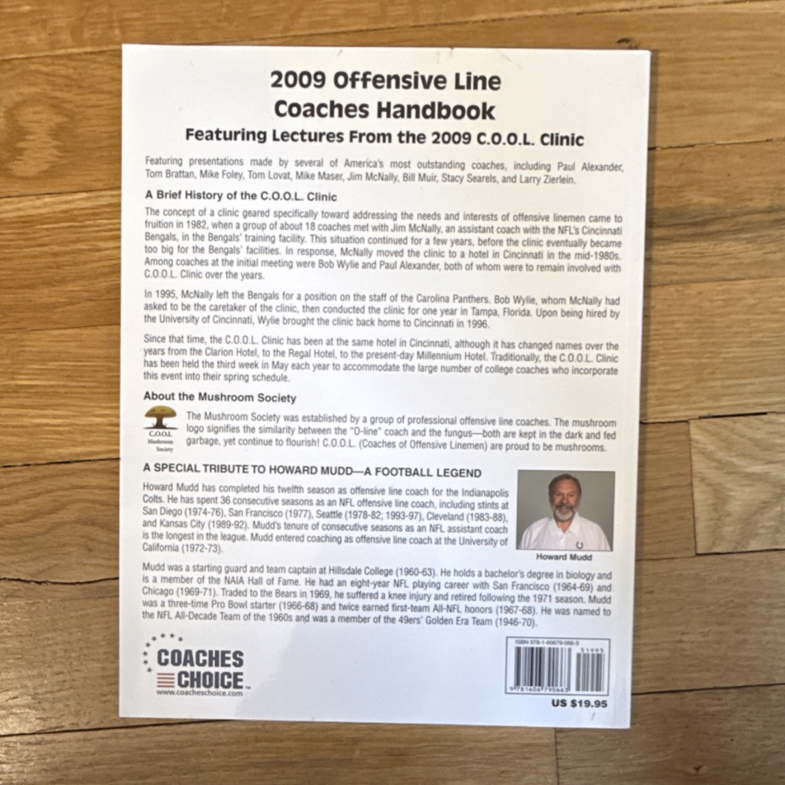 2009 -2012 Offensive Line Coaches Handbook C.O.O.L Clinic Lecture – BUNDLE