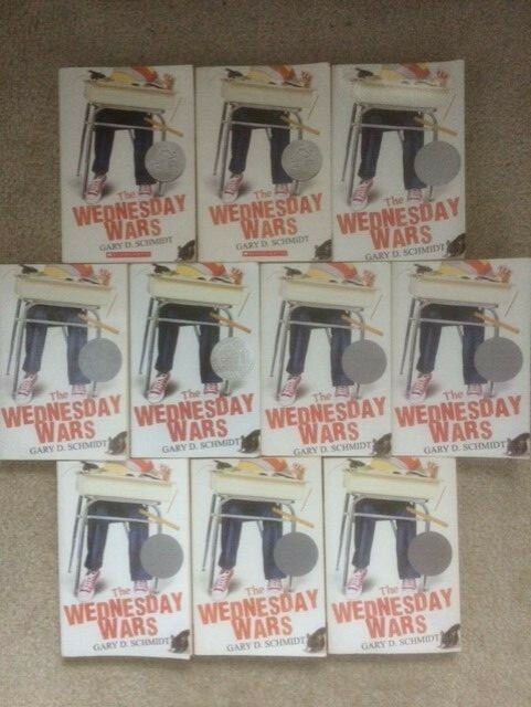 The Wednesday Wars by Gary D. Schmidt Class Set Newbery Guided Reading Lot