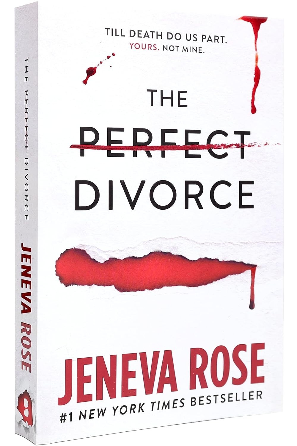 The Perfect Divorce by Jeneva Rose Paperback Book ~ VERY GOOD