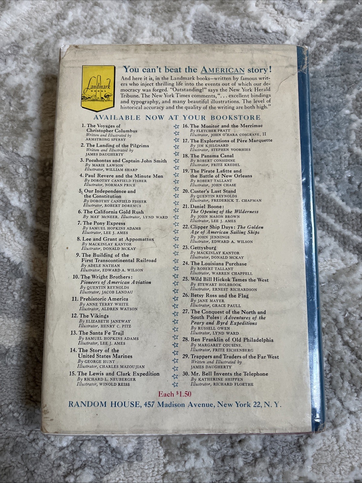 Betsy Ross And The Flag – Jane Mayer Hardcover, 1952