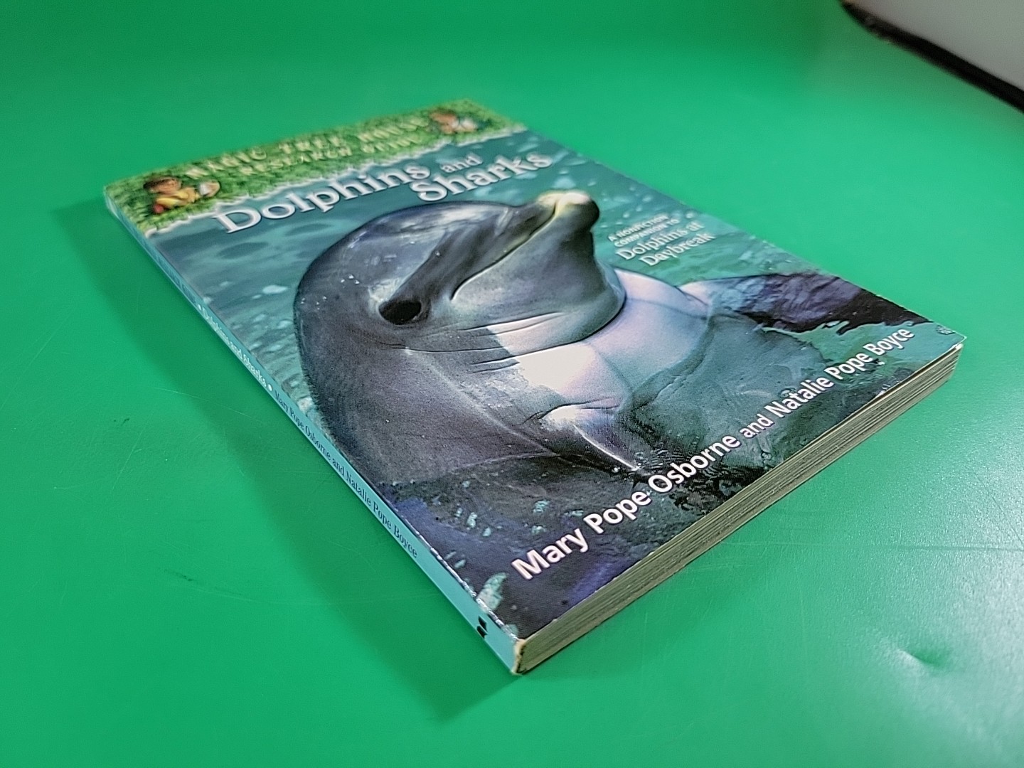 Dolphins and Sharks by Mary Pope Osborne and Natalie Pope Boyce PB