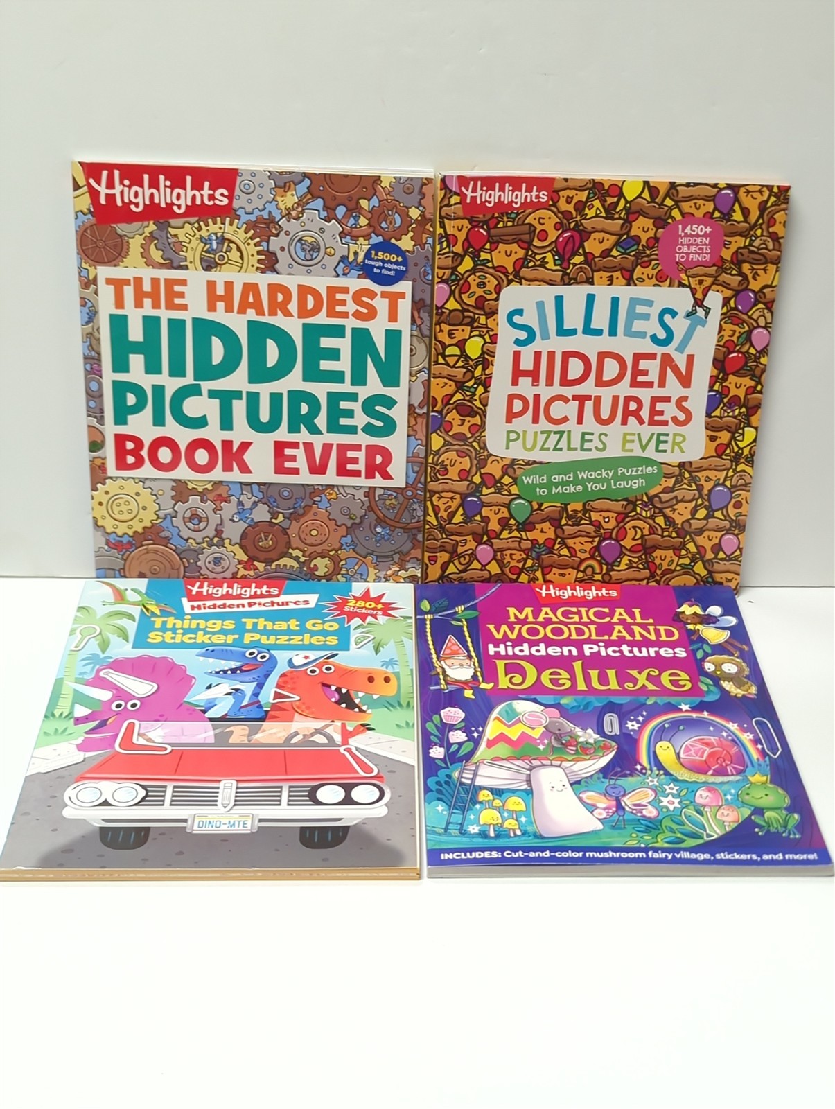 Lot of 16 Highlights Hidden Pictures Children’s Publications / Stickers