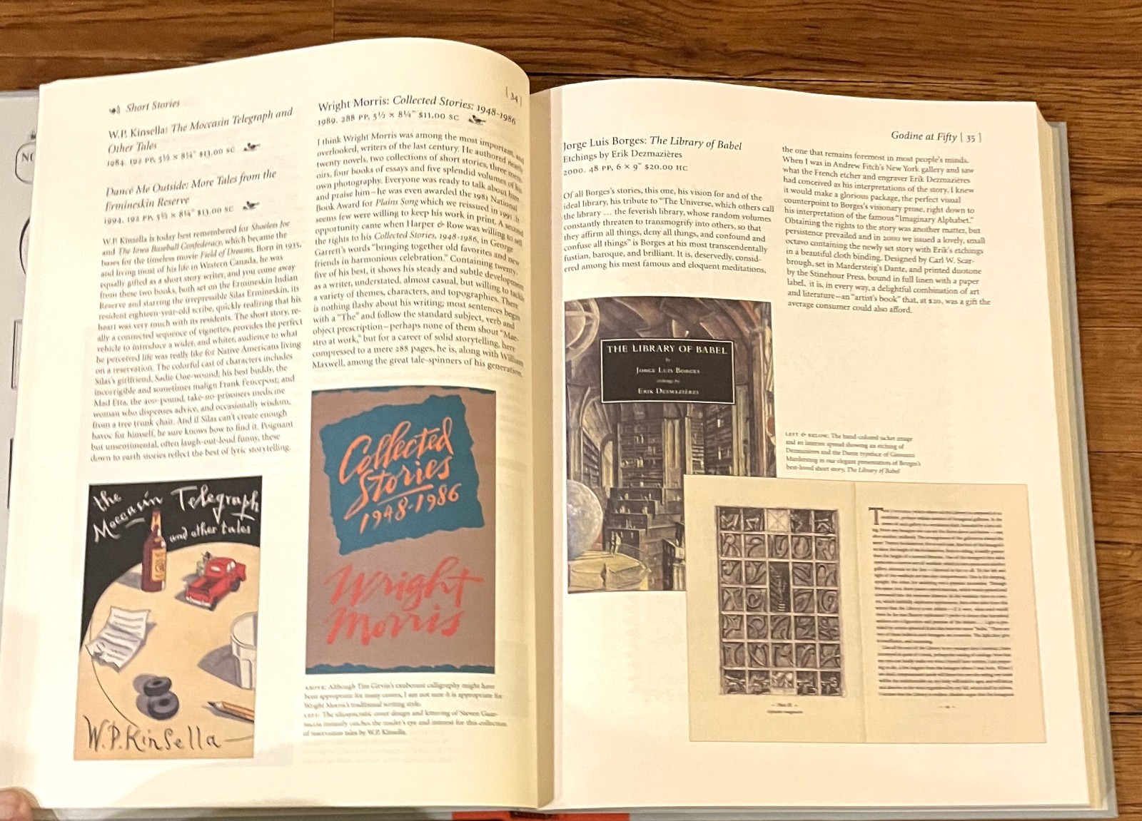 GODINE AT FIFTY-Retrospective of 5 Decades-Independent Publisher-SUPERB 1st HC!