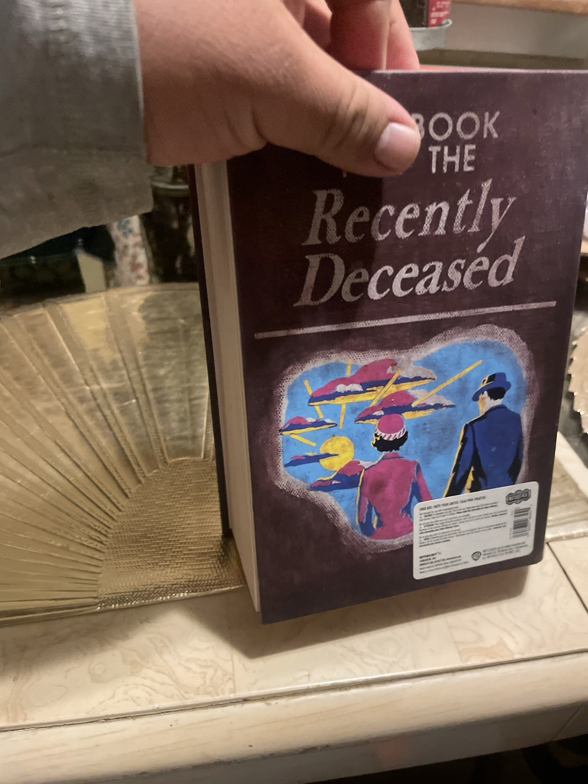 Amscan Unique Beetlejuice Handbook Book Box (1 Pc.) – 9.25″ x 7.5″ Empty