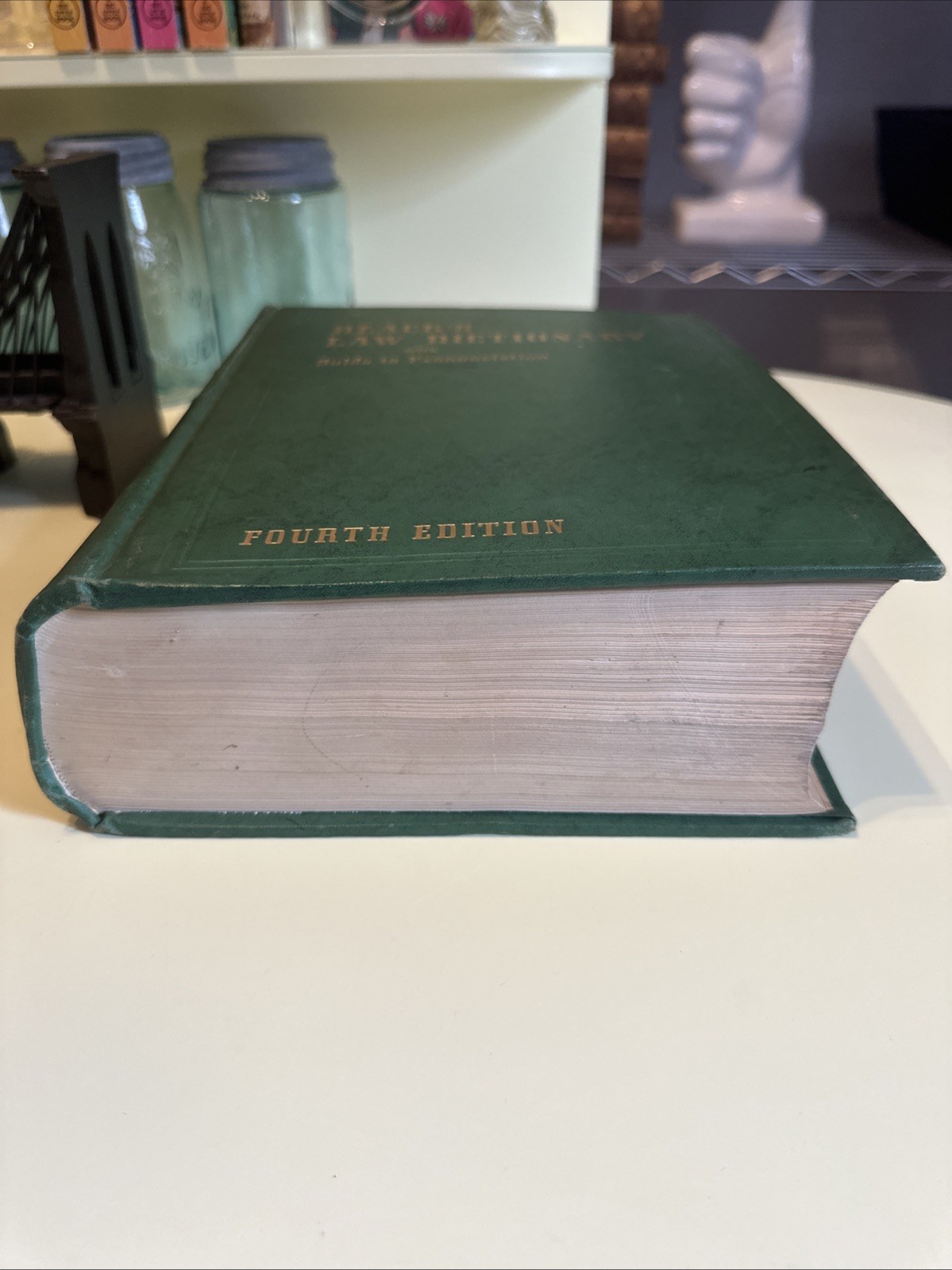 BLACKS LAW DICTIONARY FOURTH EDITION WEST PUBLISHING 1951 HENRY CAMPBELL HC BOOK