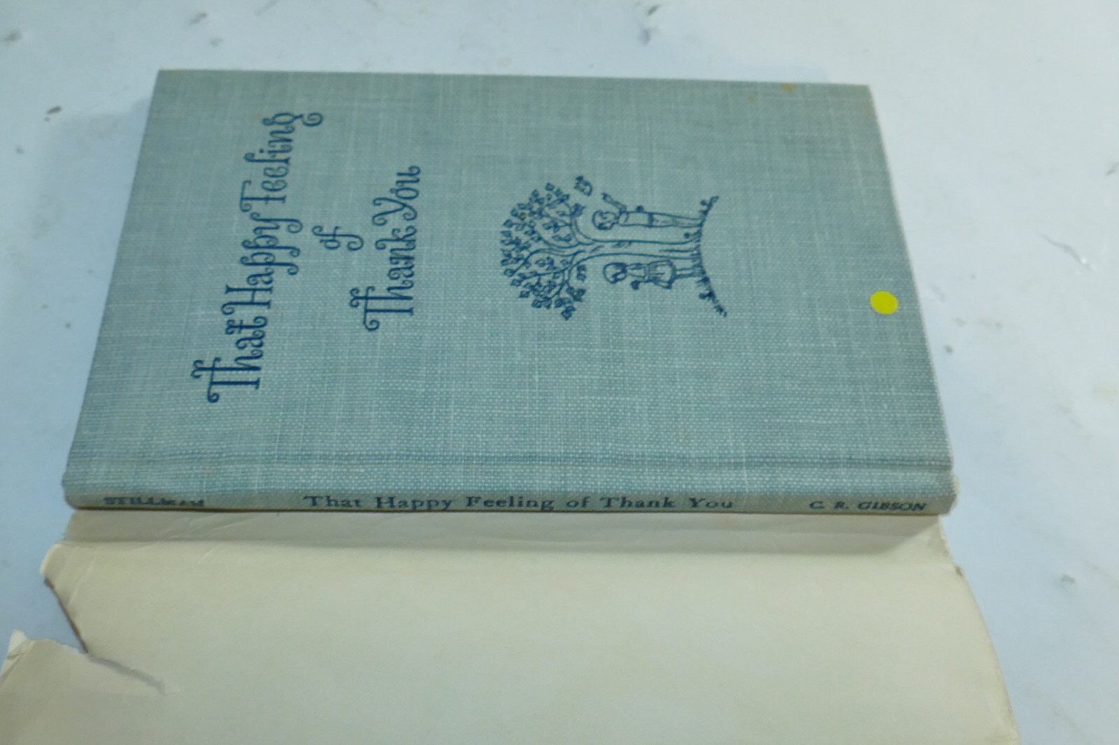 That Happy Feeling of Thank You Peter Stillman 1964 Hardcover Dust Jacket HCDJ