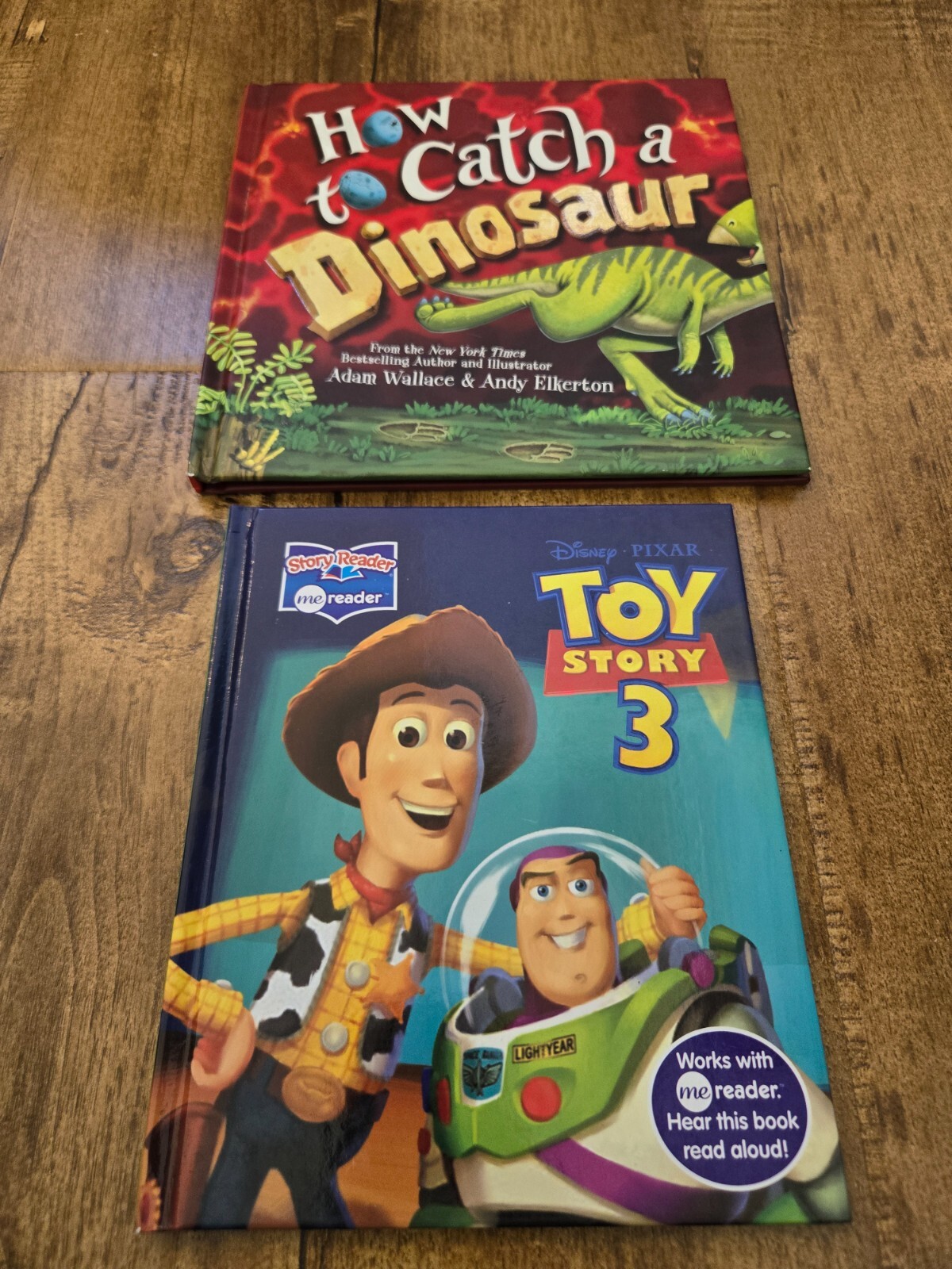 How to Catch a Dinosaur – Hardcover By Wallace, Adam – VERY GOOD & Toy Story 3