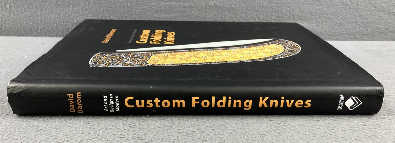 Art and Design in Modern Custom Folding Knives by Darom Damascus Blades Amazing!