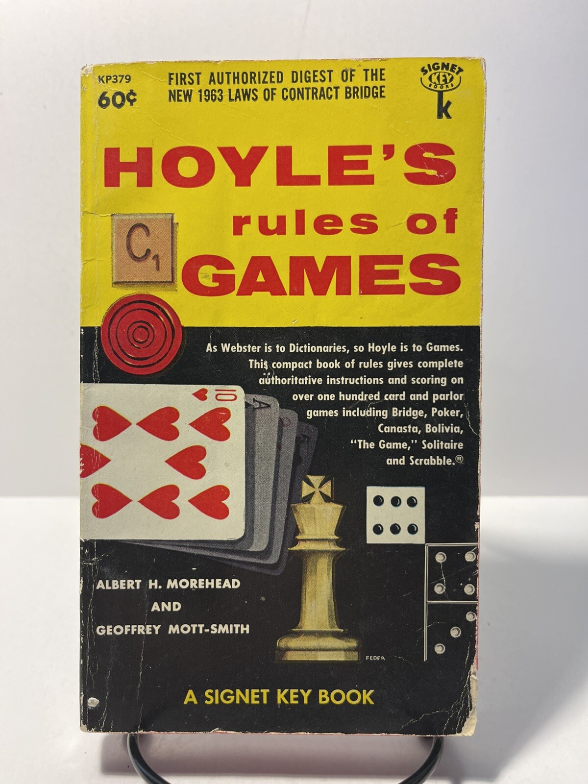 Hoyle’s Rules Of Games ~ Albert H. Morehead & Geoffrey Mott-Smith ~ 1963 (930)