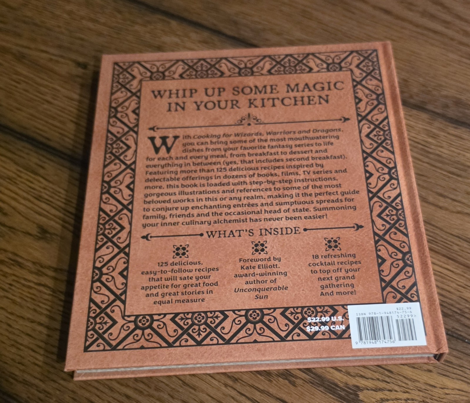 Cooking for Wizards, Warriors and Dragons: 125 Unofficial Recipes Inspired by th