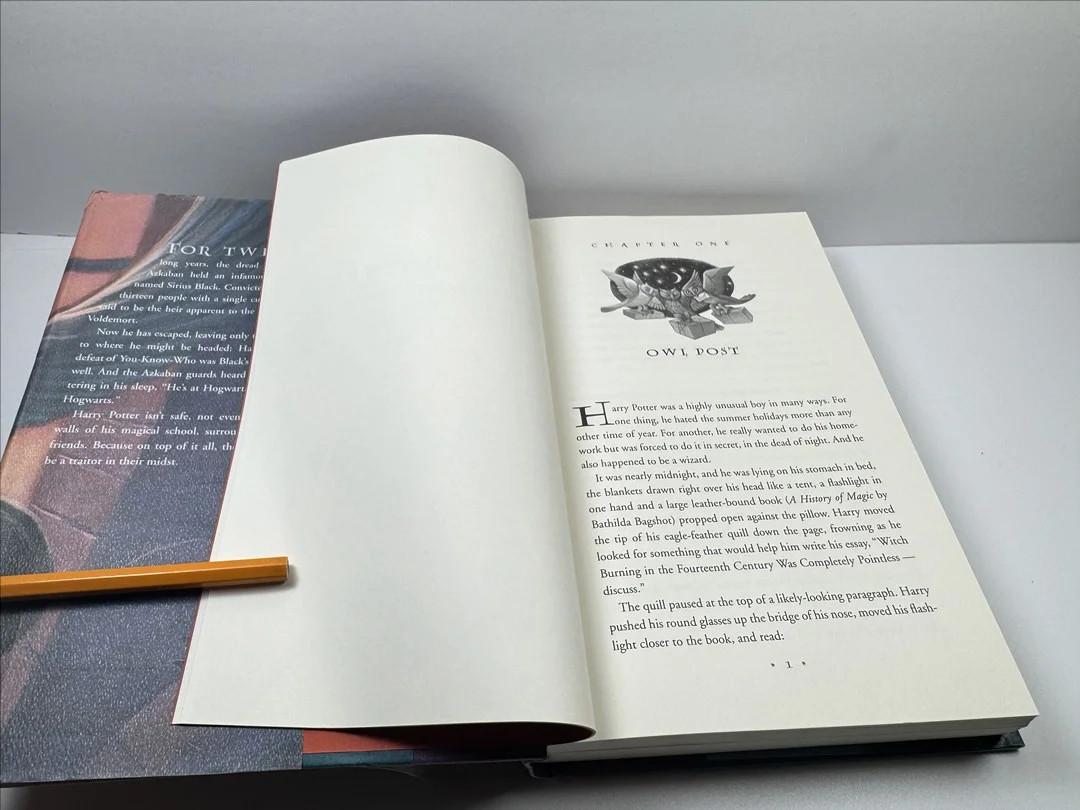Harry Potter and the Prisoner of Azkaban, First US Edition