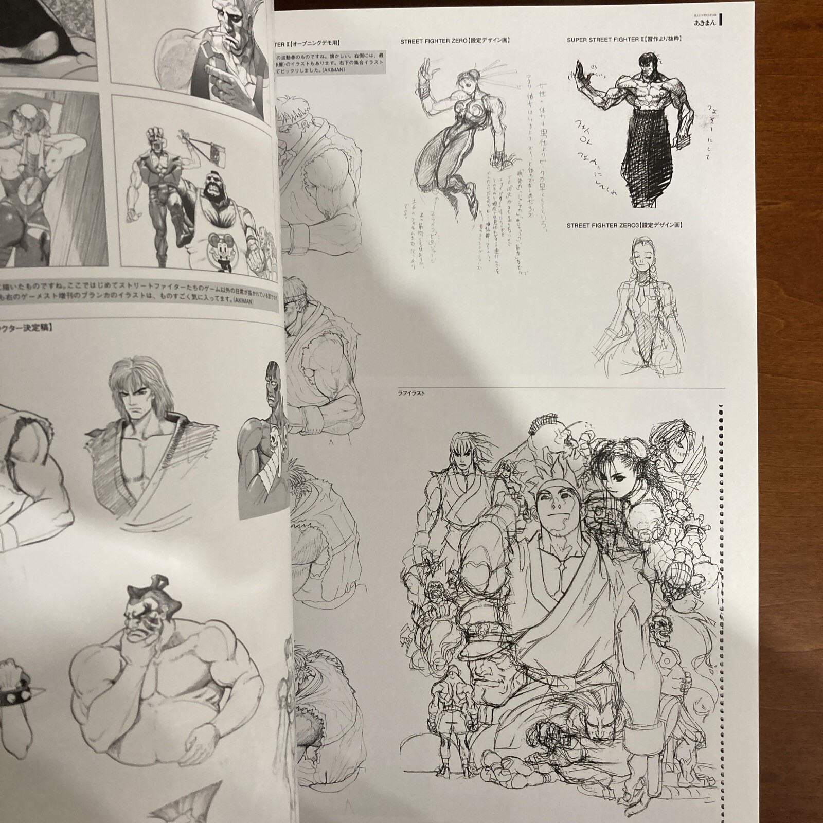 Street Fighter Artworks Kyoku Art Book Illustration
