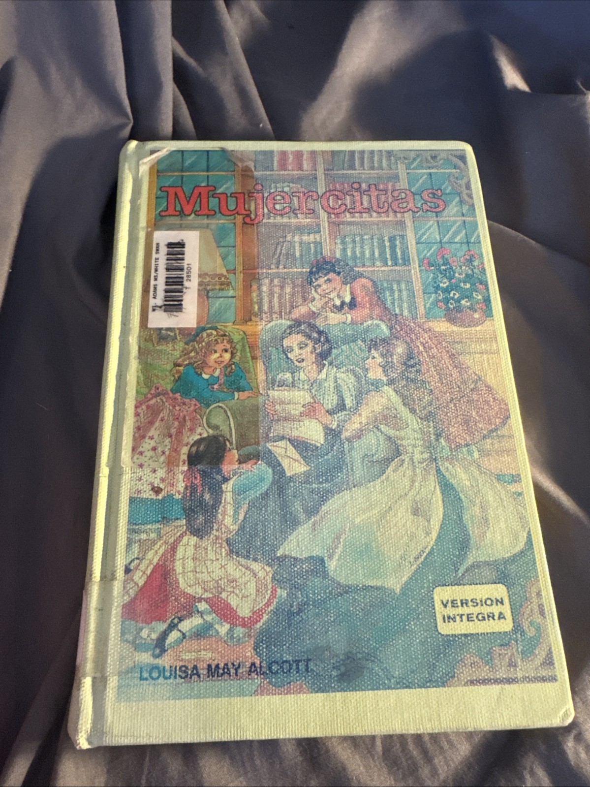 Little Women Luisa May Alcott Susaeta 1990 – BOOK Spanish Am Minor Water Marks