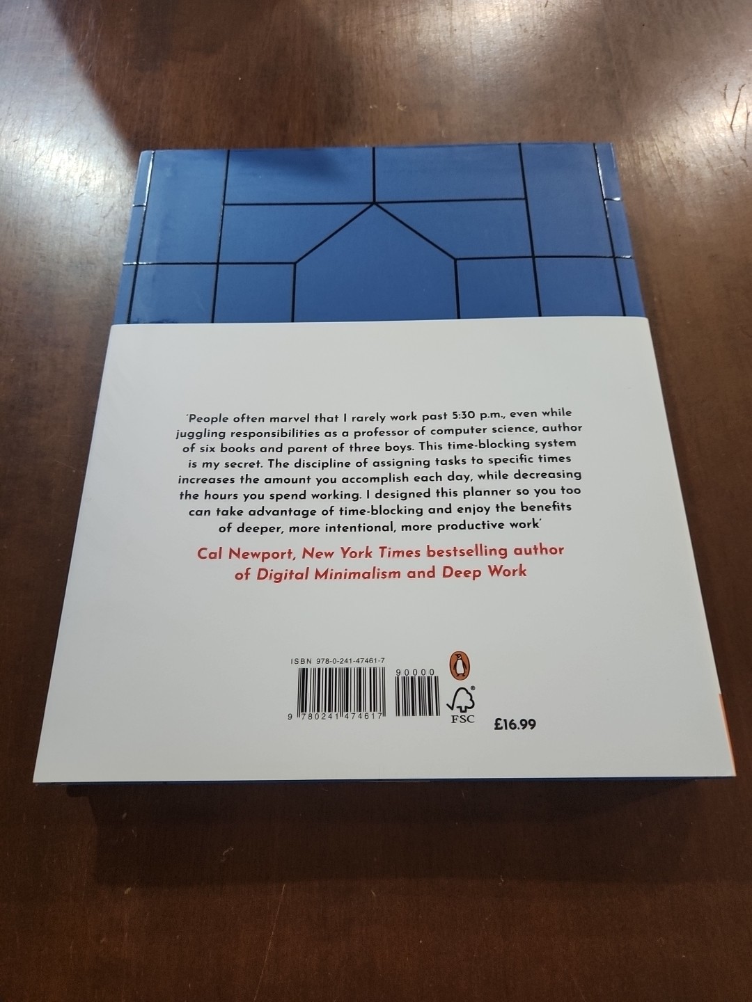 Cal Newport The Time-Block Planner (Paperback)
