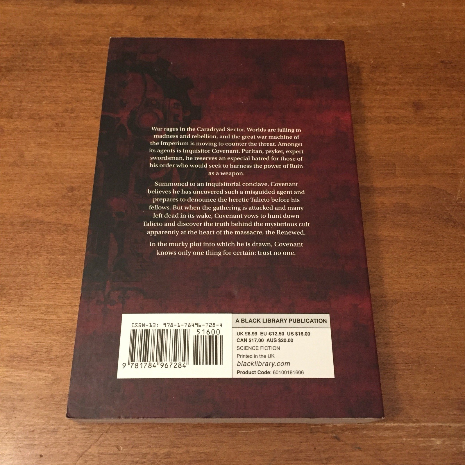 The Horusian Wars: Resurrection (Warhammer) John French 2018 Black Library PB G+