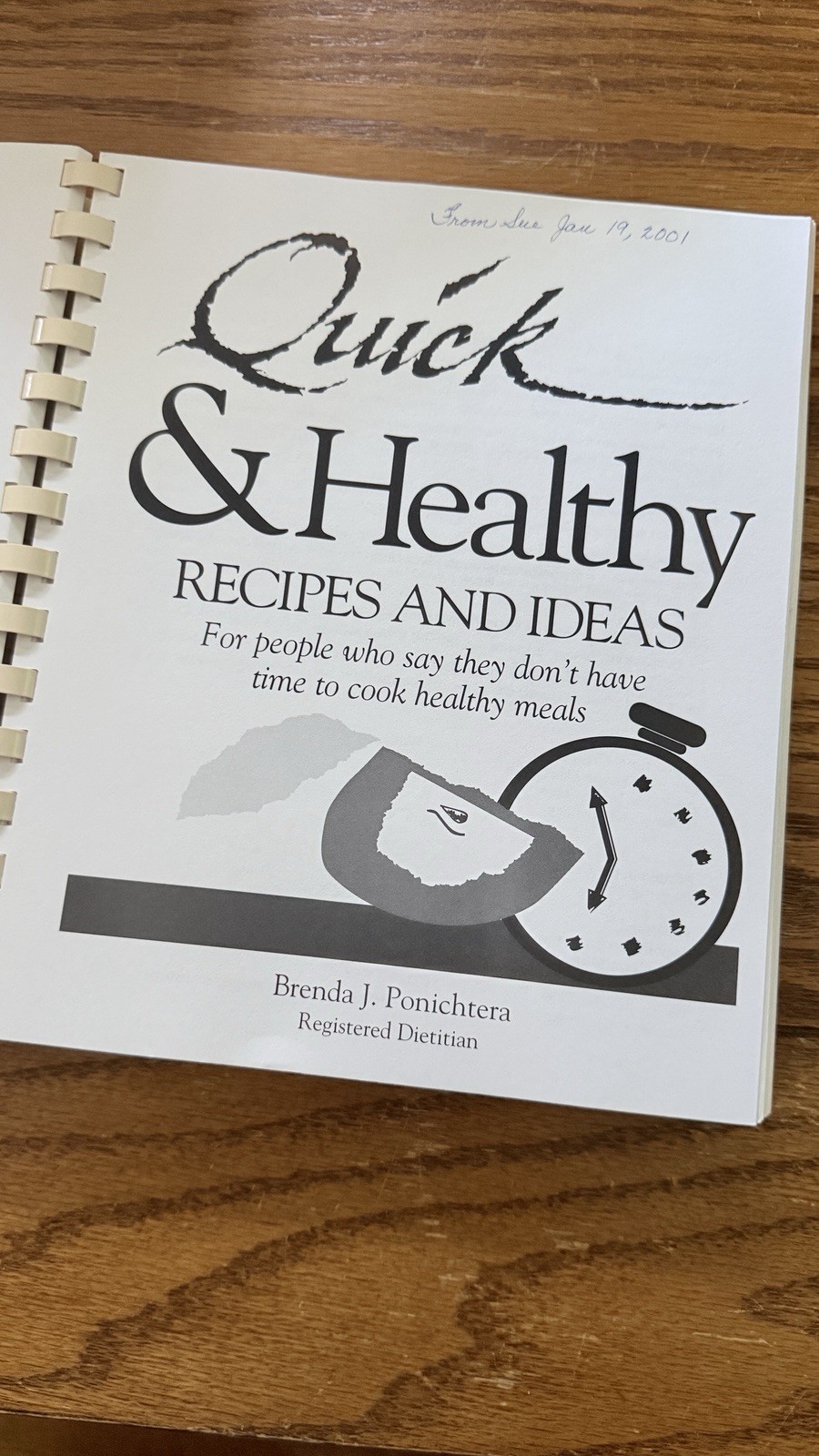 Quick & Healthy Recipes and Ideas cookbook, 1990s