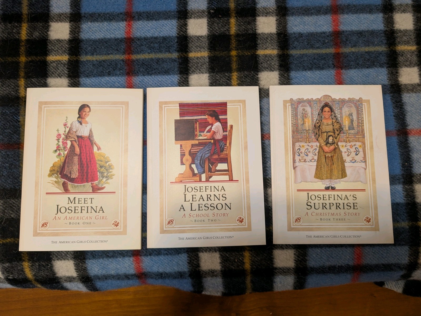 American Girl Josefina Books 1 2 3. Used- Good Condition
