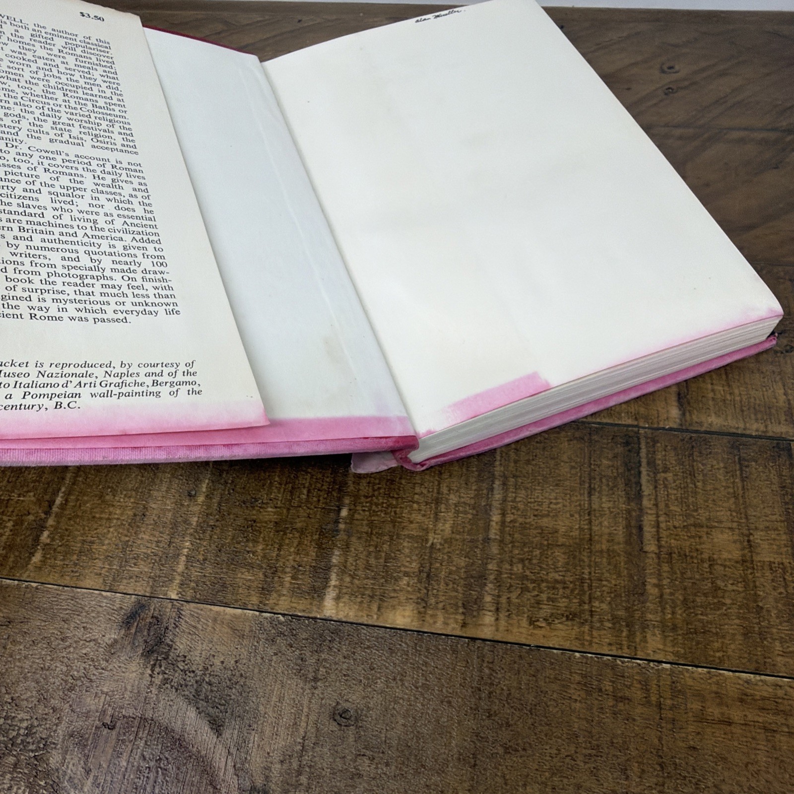 Everyday Life in Ancient Rome F.R. Cowell Vintage 1961 Hardcover Dust Jacket