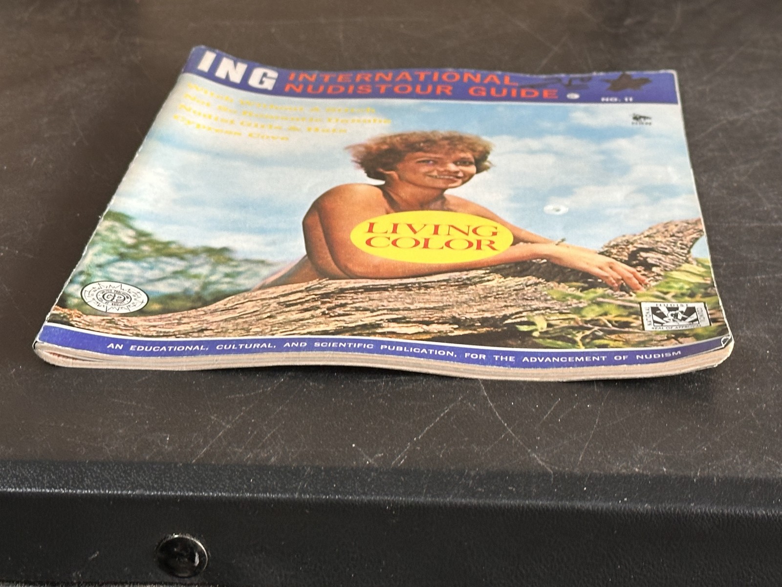 ING International Nudistour Guide No. 11 Living Color Edition VINTAGE RARE NUDE