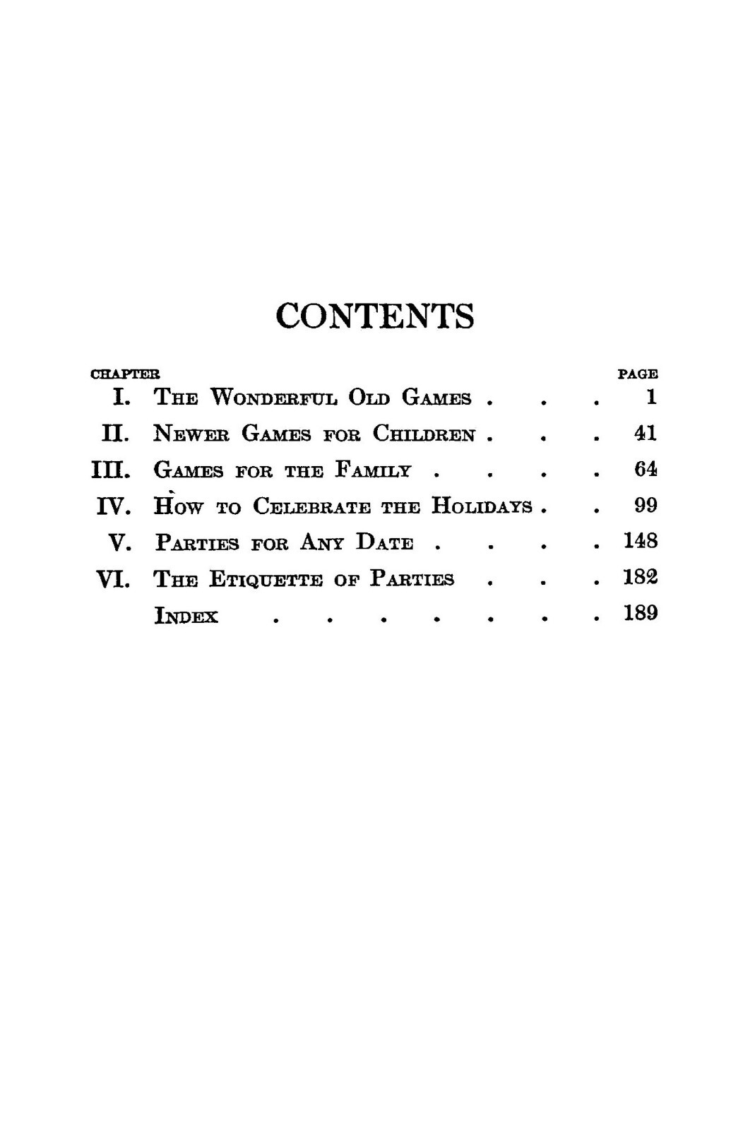 Games And Parties For Children “1916” 194 Pages