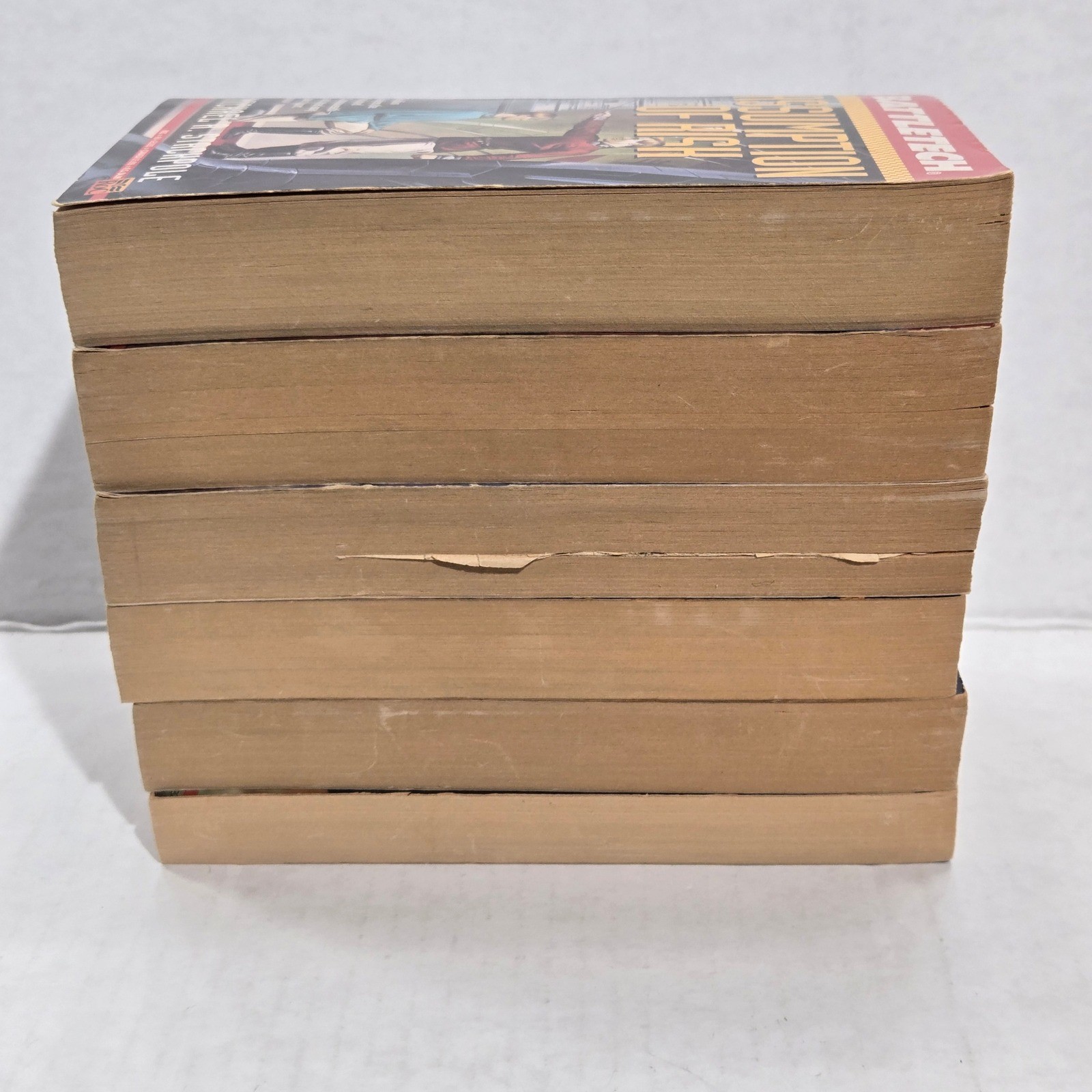 BattleTech ROC Science Fiction Paperback Book Lot 6 Stackpole Charrette Long 90s