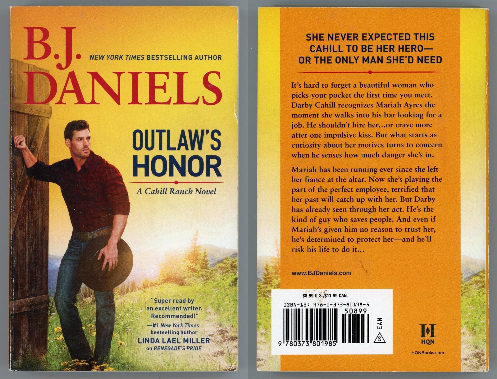 Montana Cahills Western Romance Lot of 4 Paperback by B.J. Daniels