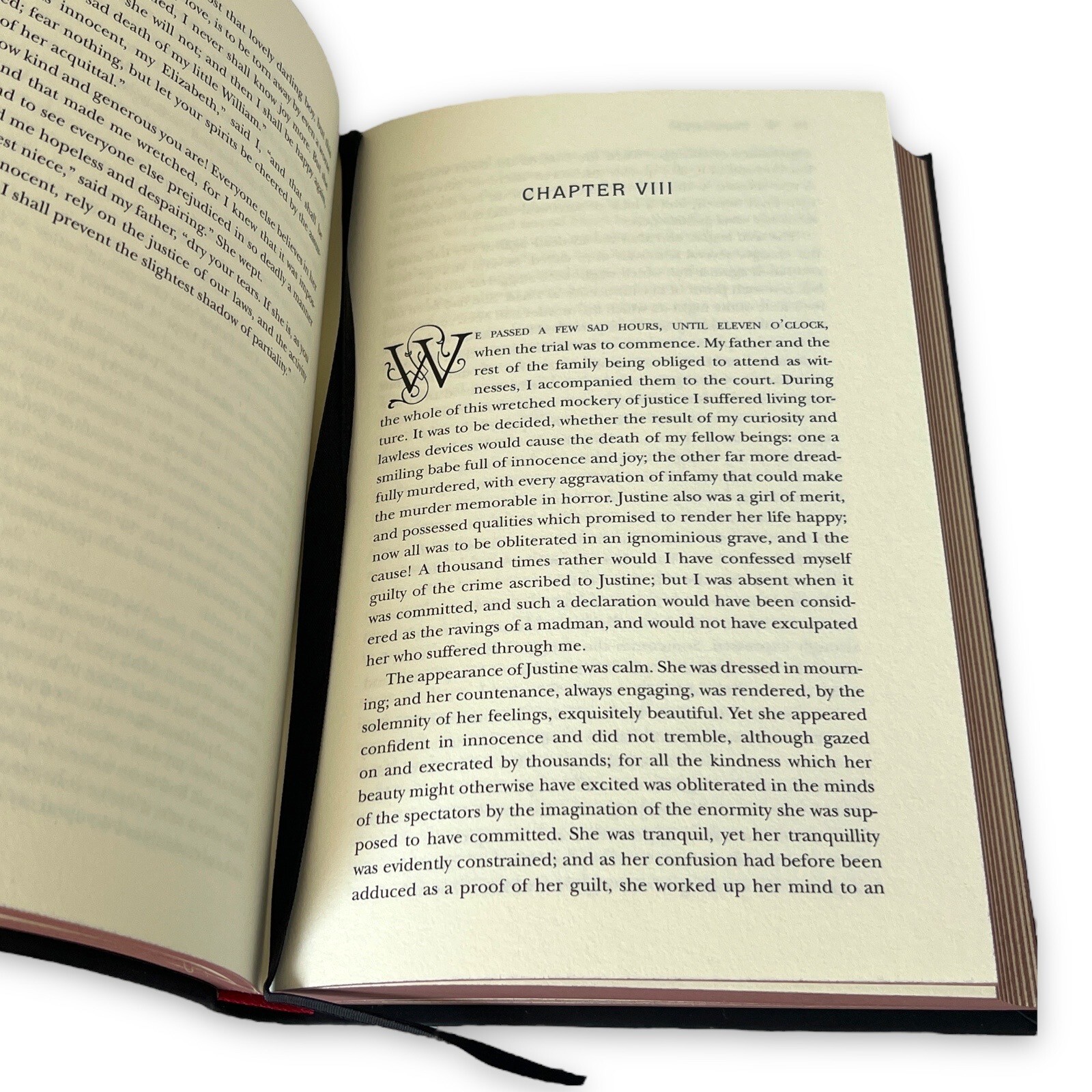 FRANKENSTEIN by Mary Shelley Deluxe Flexi Bound Faux Leather Gift Special Book