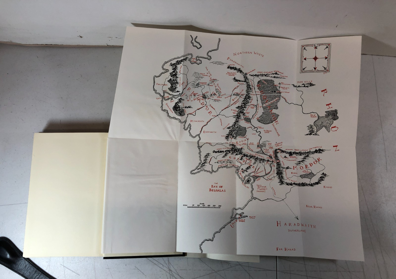 Lord Of The Rings Trilogy J.R.R. Tolkien 2nd Second Edition Maps 1965 Box Set
