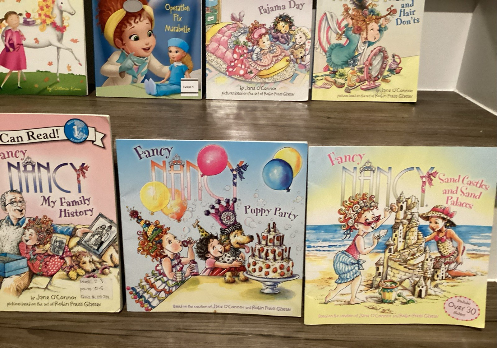 Pinkalicious & Fancy Nancy I Can Read Phonics Kids Books Lot Of 15 + Cookbook