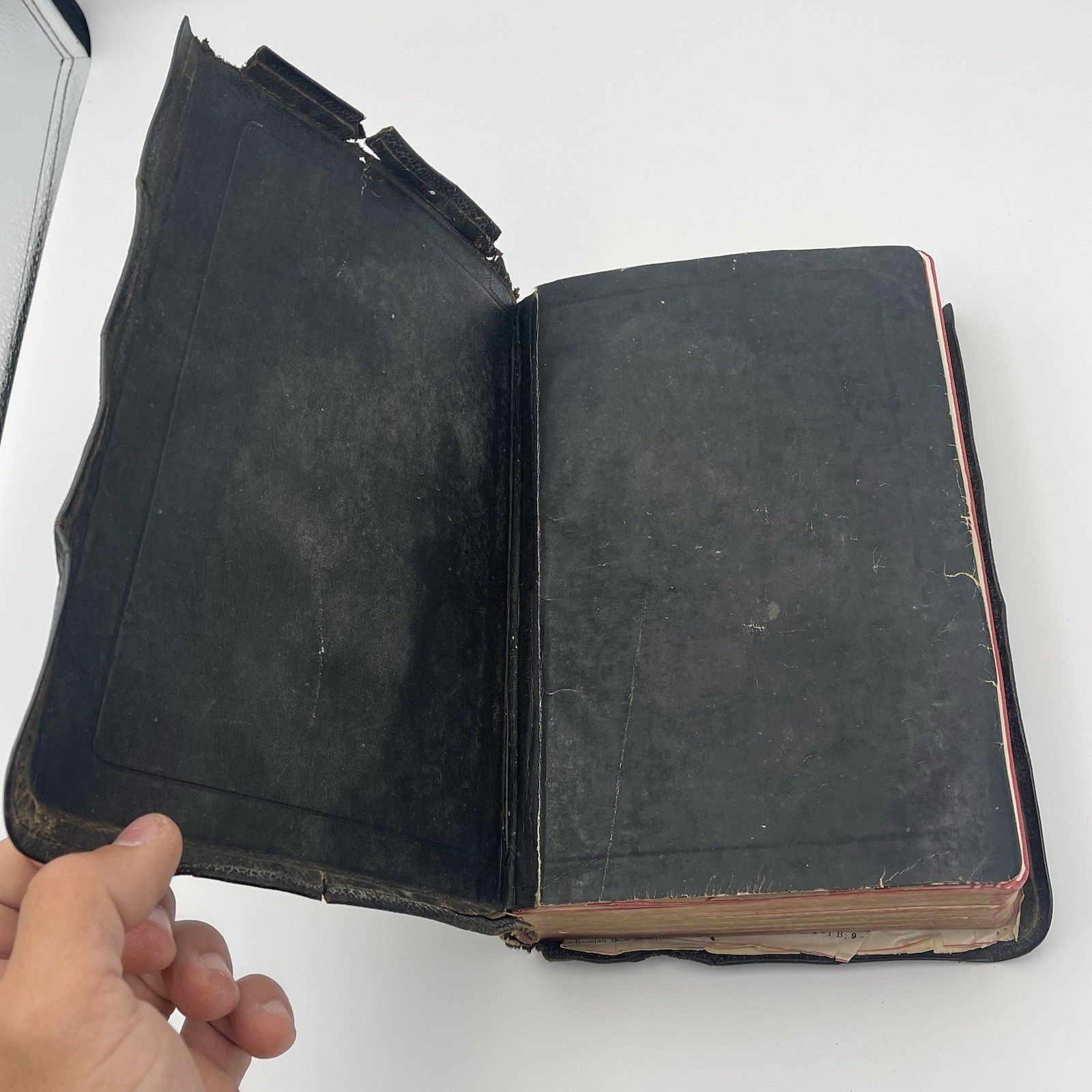 Holy Bible New Analytical Indexed Edition Dickson 1931 King James Vtg Leather