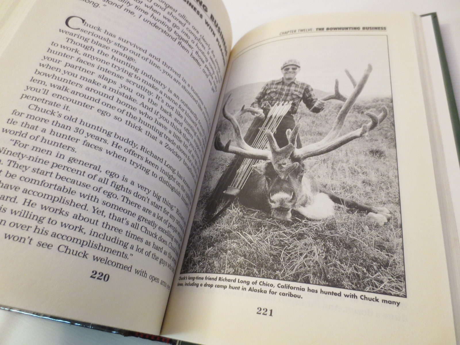 LIFE AT FULL DRAW: The Chuck Adams Story, SIGNED Gregg Gutschow, hunting/archery