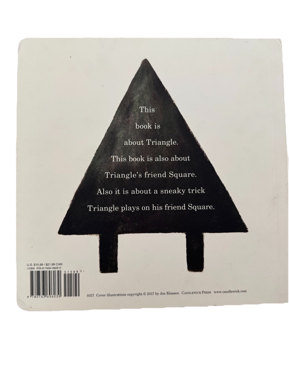 Lot of 2 Mac Barnett Jon Klassen Books – Triangle & Square – HC 2017/2018