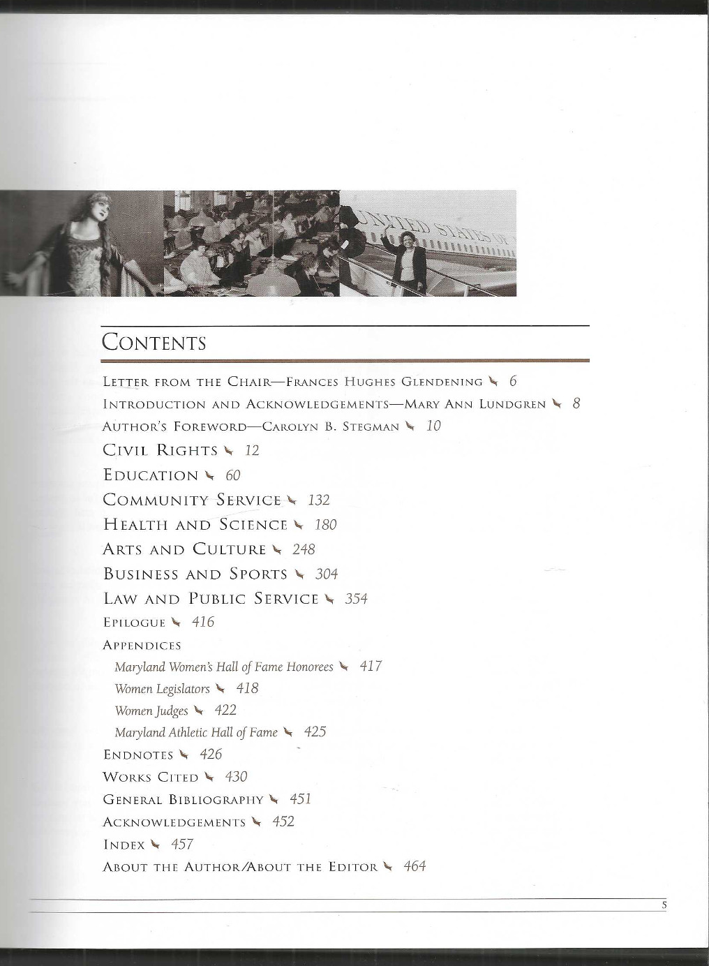 Women of Achievement in Maryland History HC/DJ 300+ Lives MD State 1600s to 2002