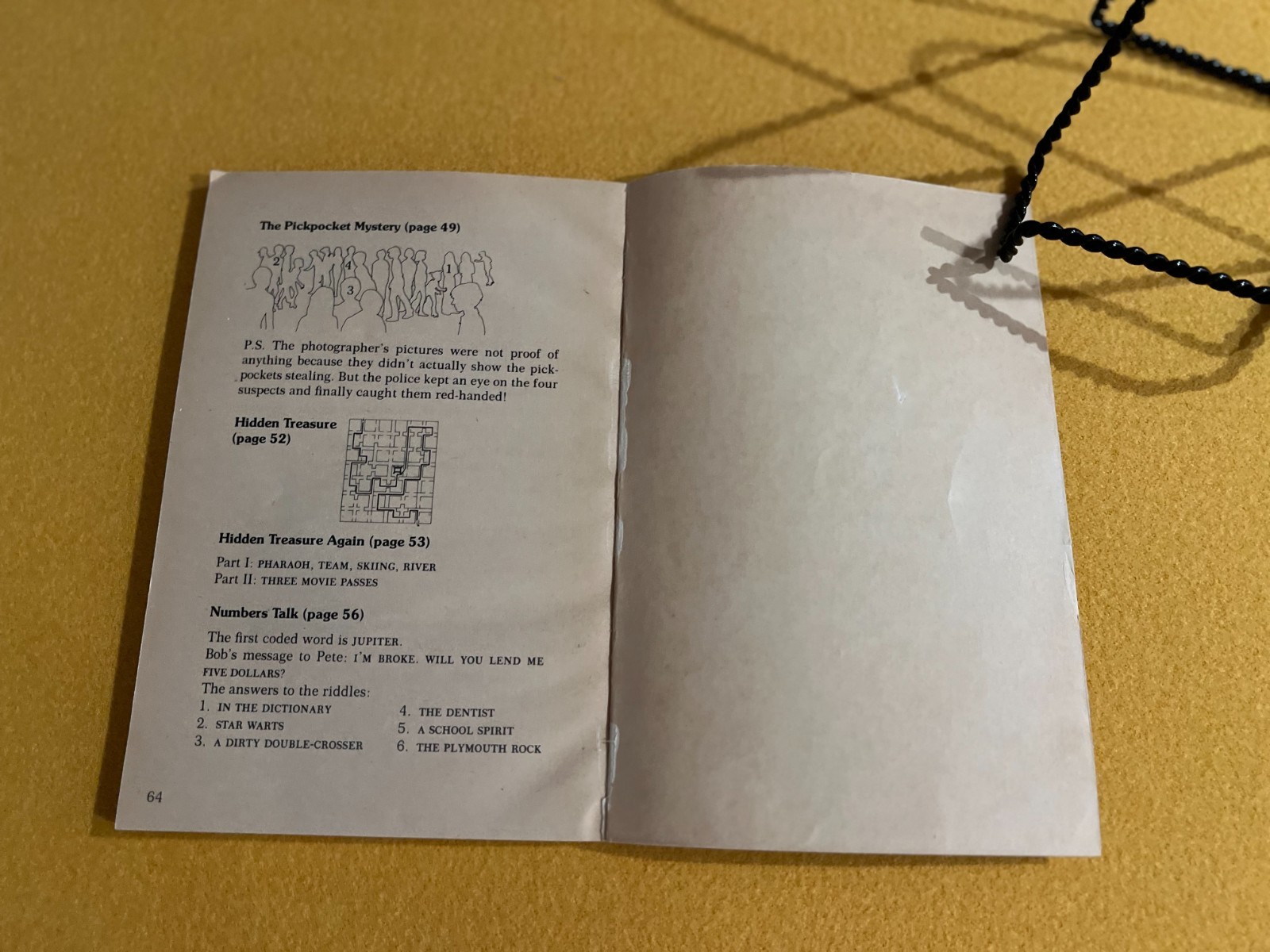 Three Investigators Book of Mystery Puzzles