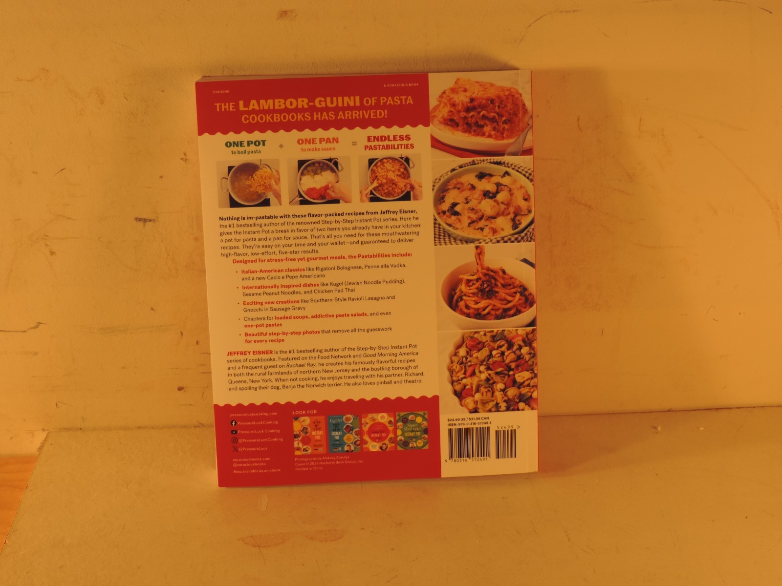 PASTABILTIES A STEP-BY-STEP PASTA COOKBOOK BY JEFFREY EISNER