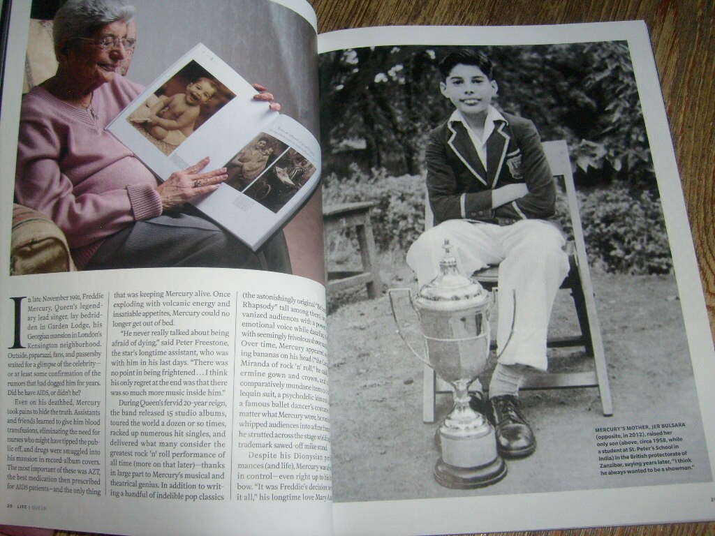 Queen by Life Magazine 2019 Freddie Mercury Brian May