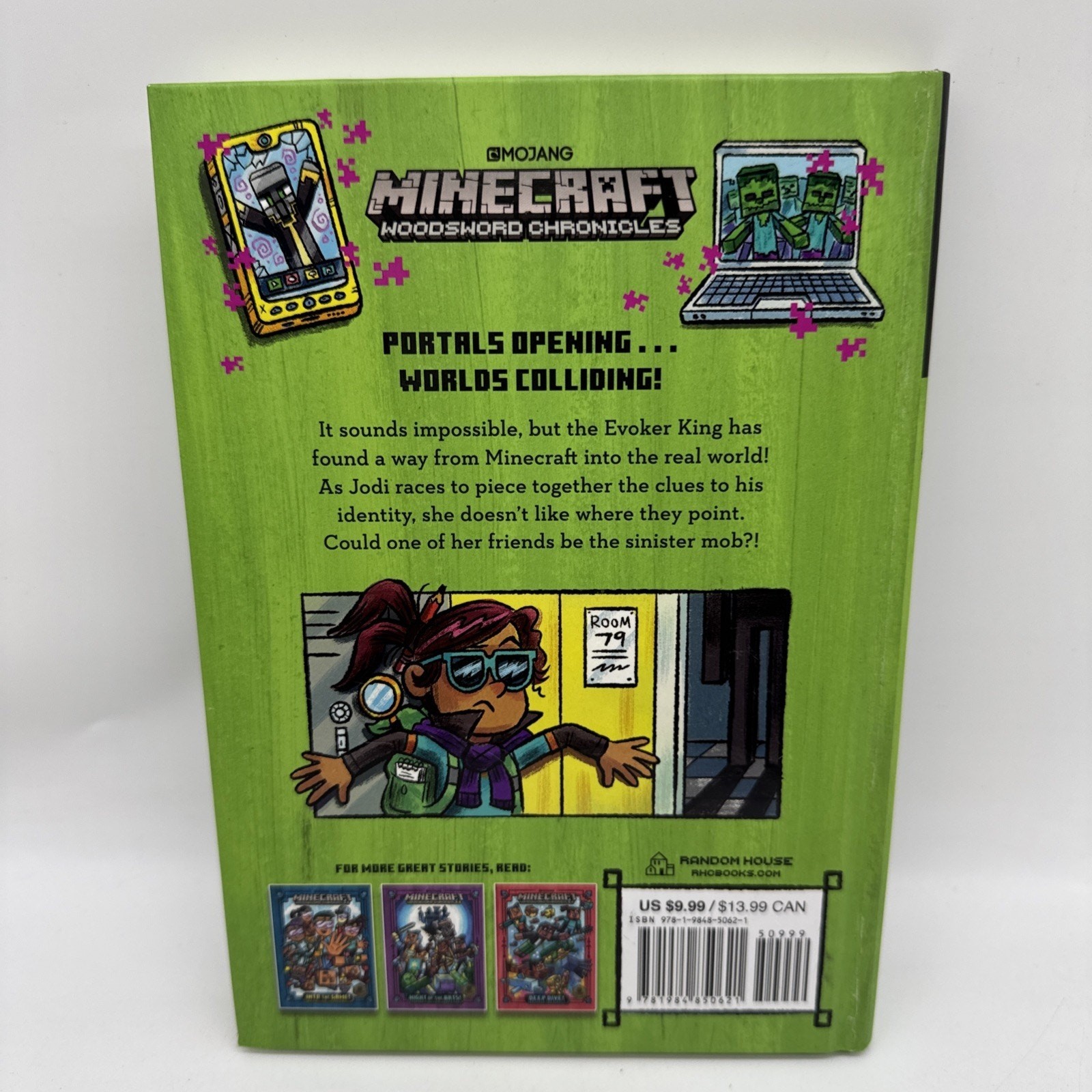 Mojang Lot of 6 Minecraft: Woodsword Chronicles Chapter Books 1 – 6