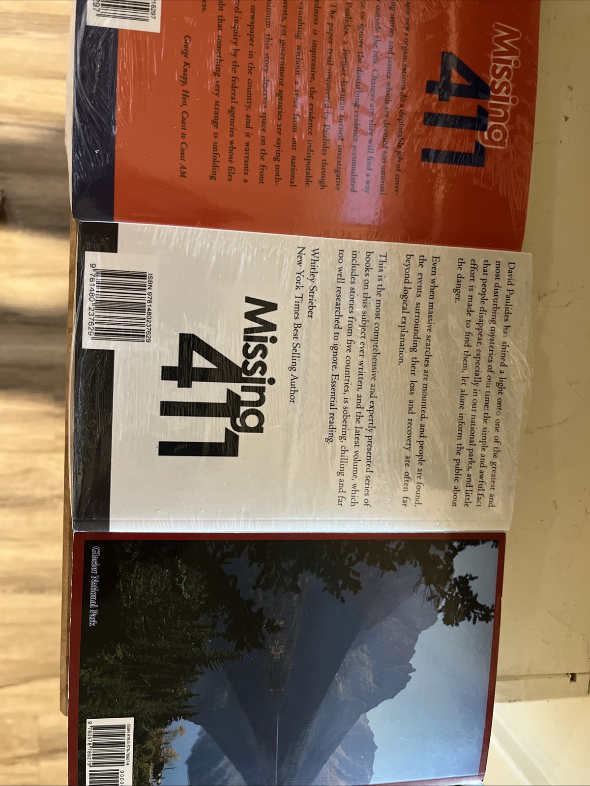 Missing 411 by David Paulides – 5 book set – 4 Unopened