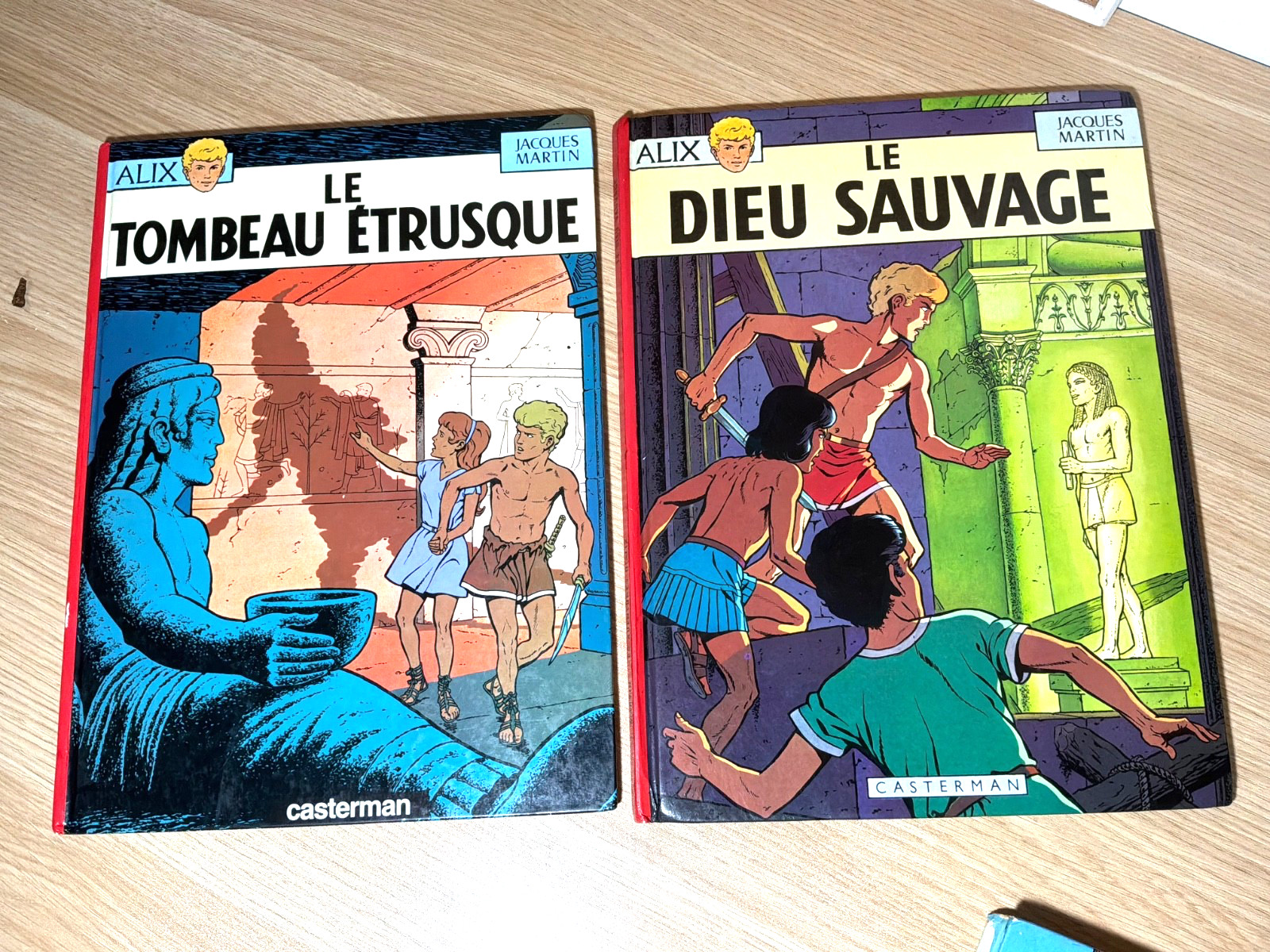 Les Aventures d’Alix bande dessinée 9-Volume Lot French Hardcover Vintage