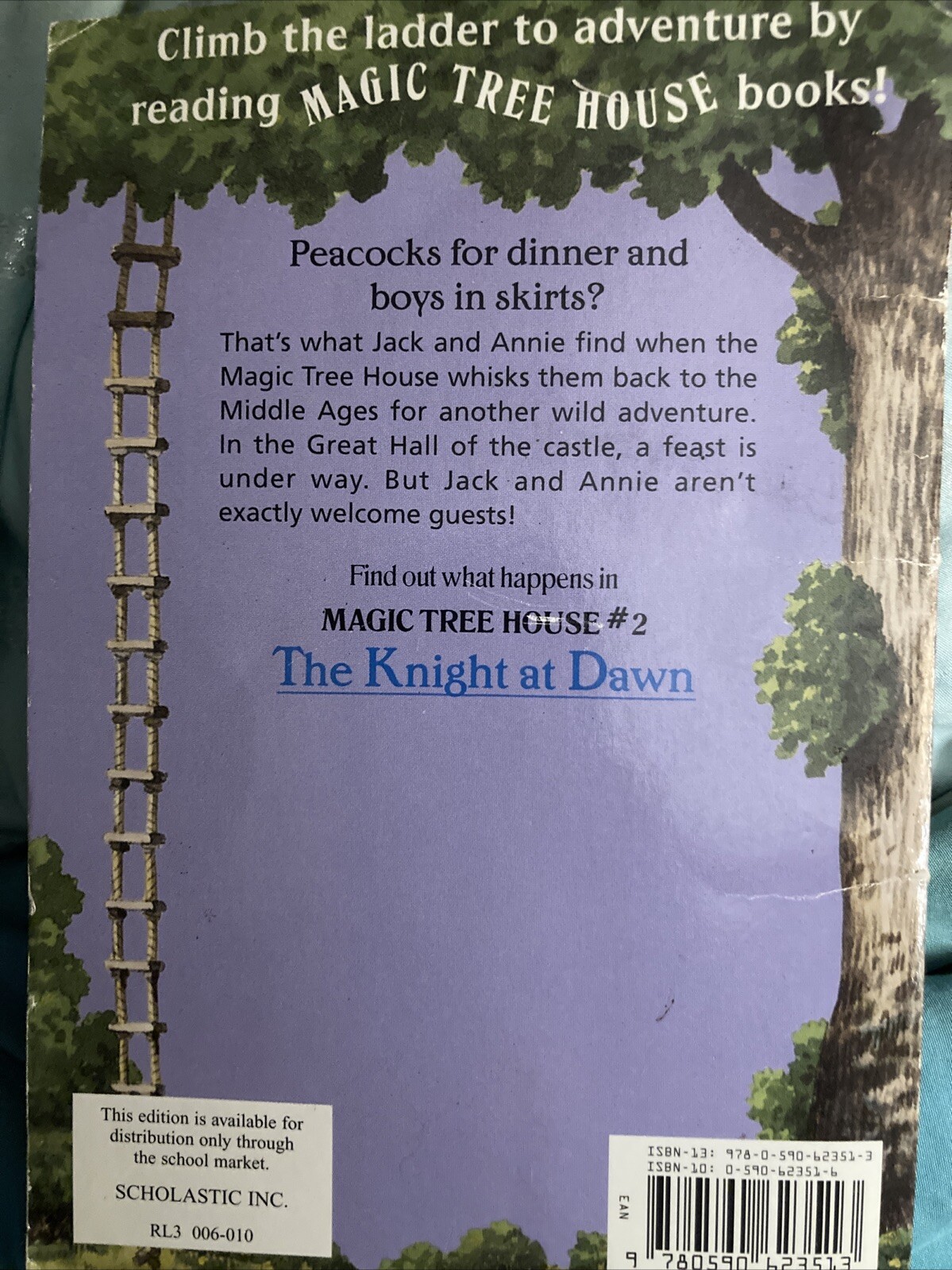 Knight at Dawn Mary Pope Osborne Magic Tree House #2 Good Recycle Paperbacks!