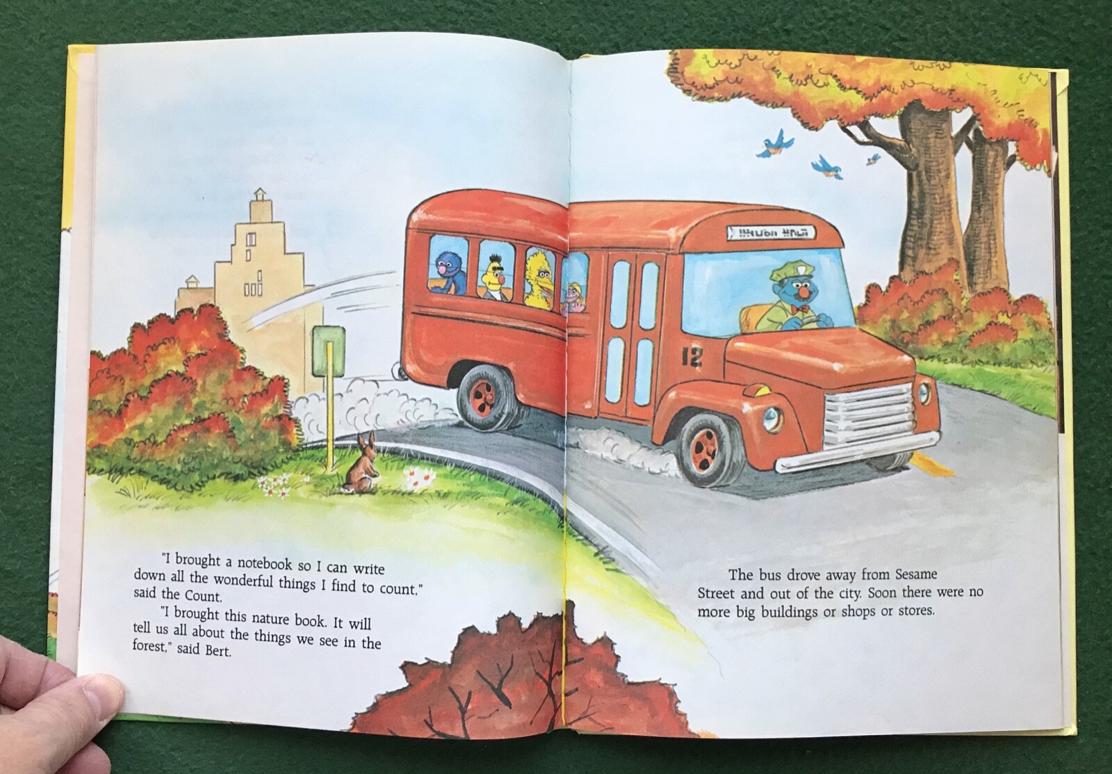 Sesame Street Look What I Found PBS CTW 1981 muppets Henson Golden Books