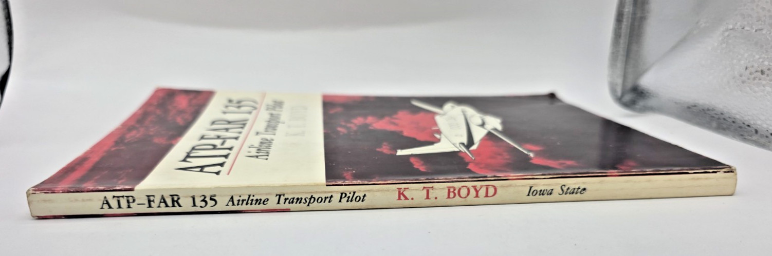 ATP-FAR 135 Airline Transport Pilot Paperback Book by K.T. Boyd 1983 Aeronautics